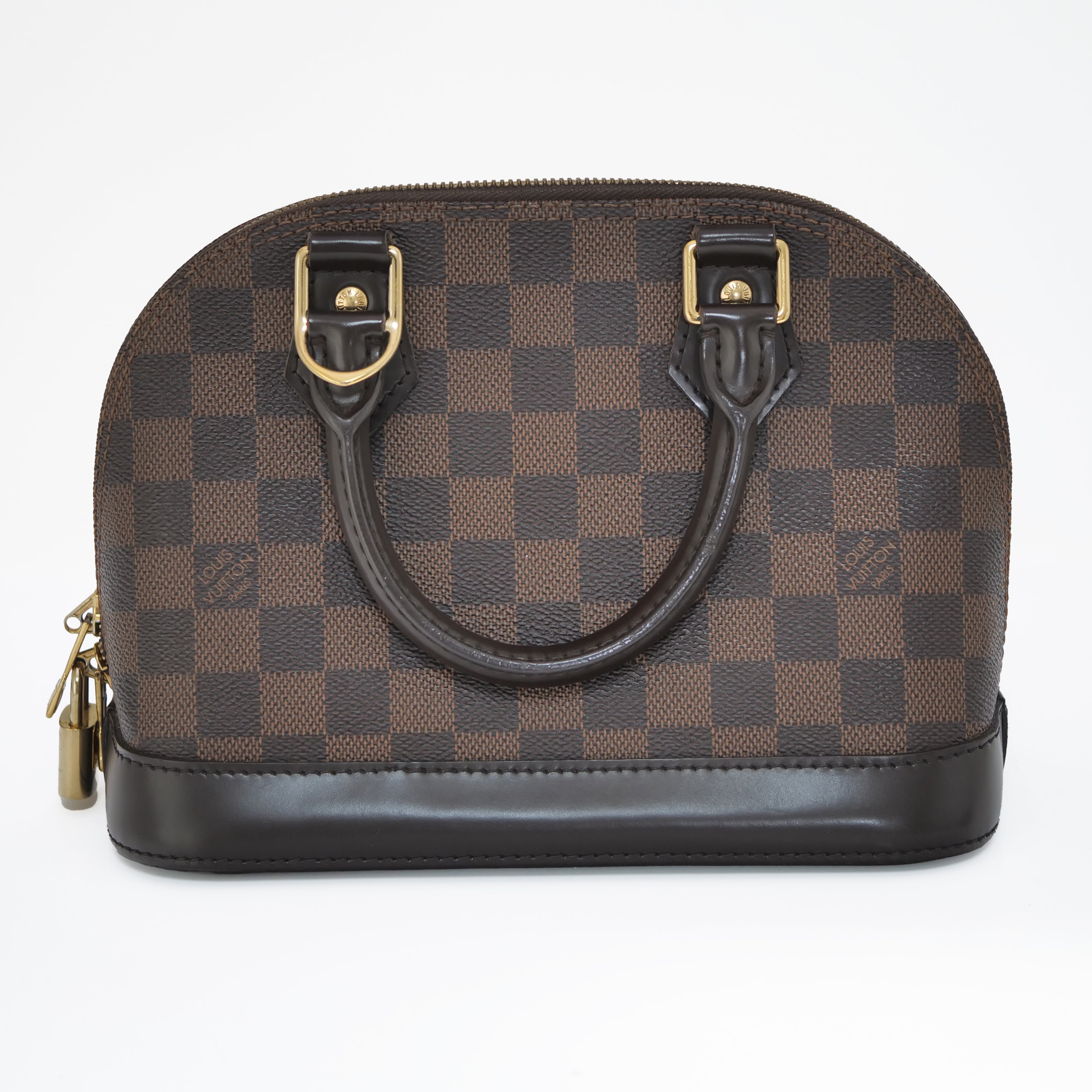 LOUIS VUITTON Alma BB Damier 2Way Bag N41221 ICChip