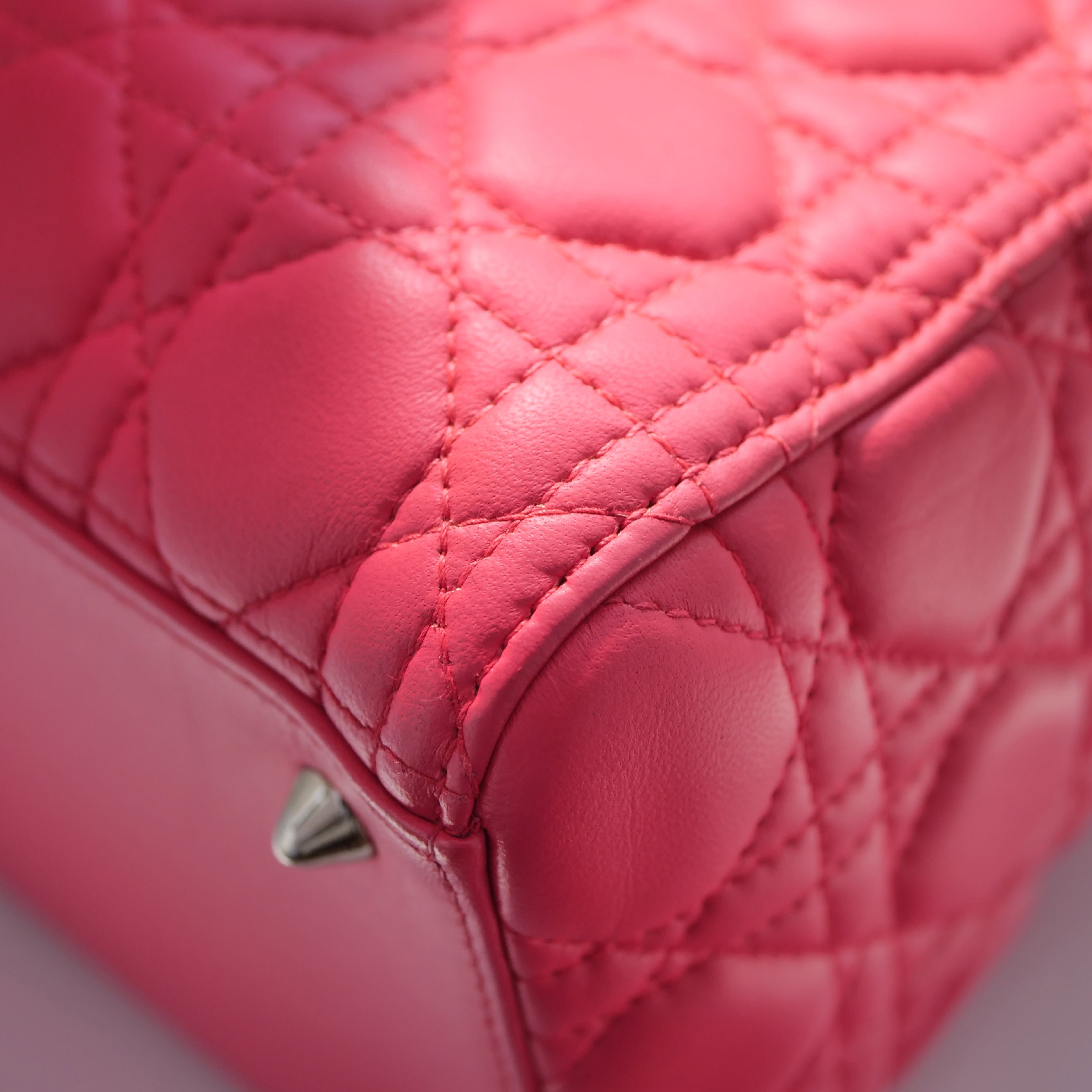 DIOR Lady Dior Medium 2Way Bag Pink