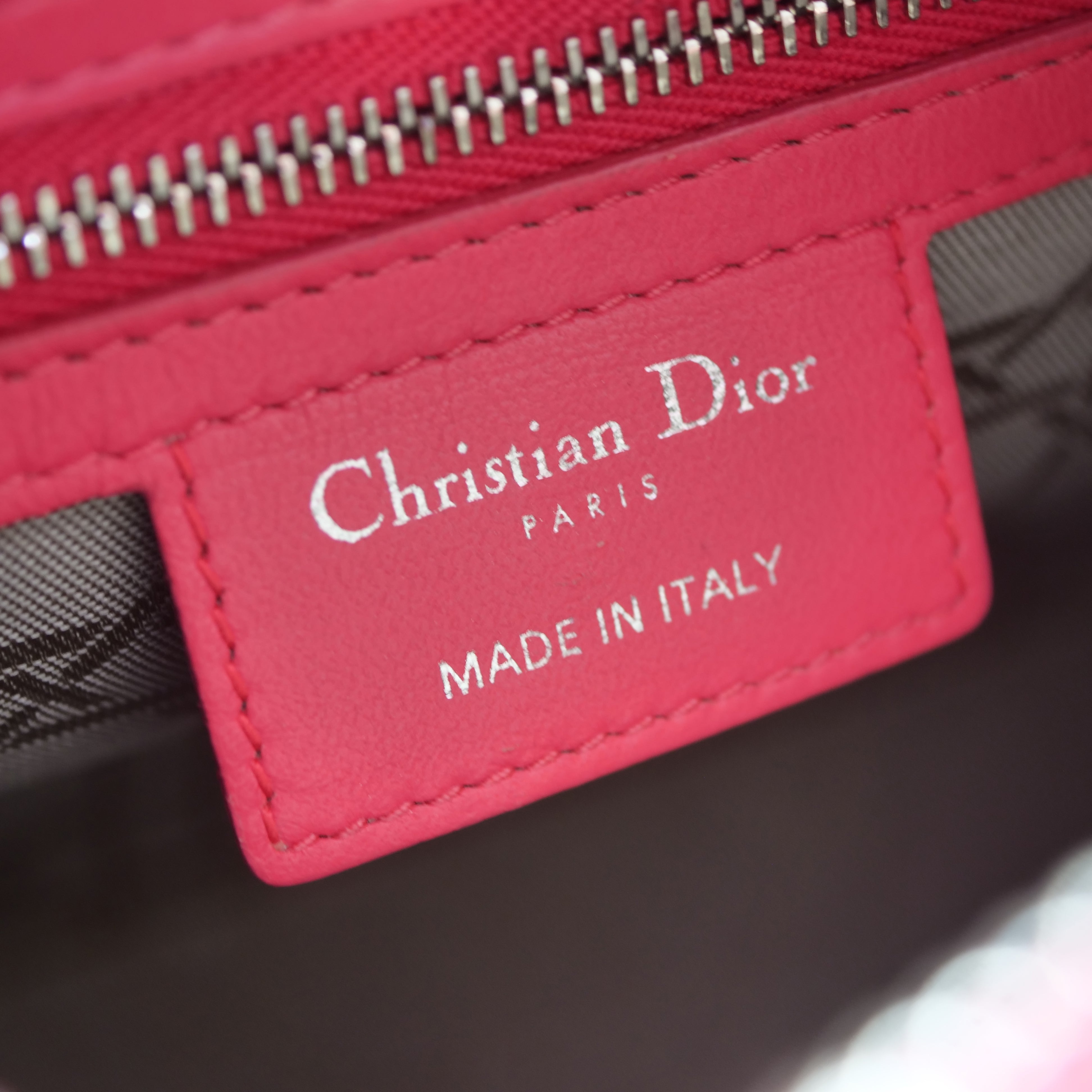 DIOR Lady Dior Medium 2Way Bag Pink