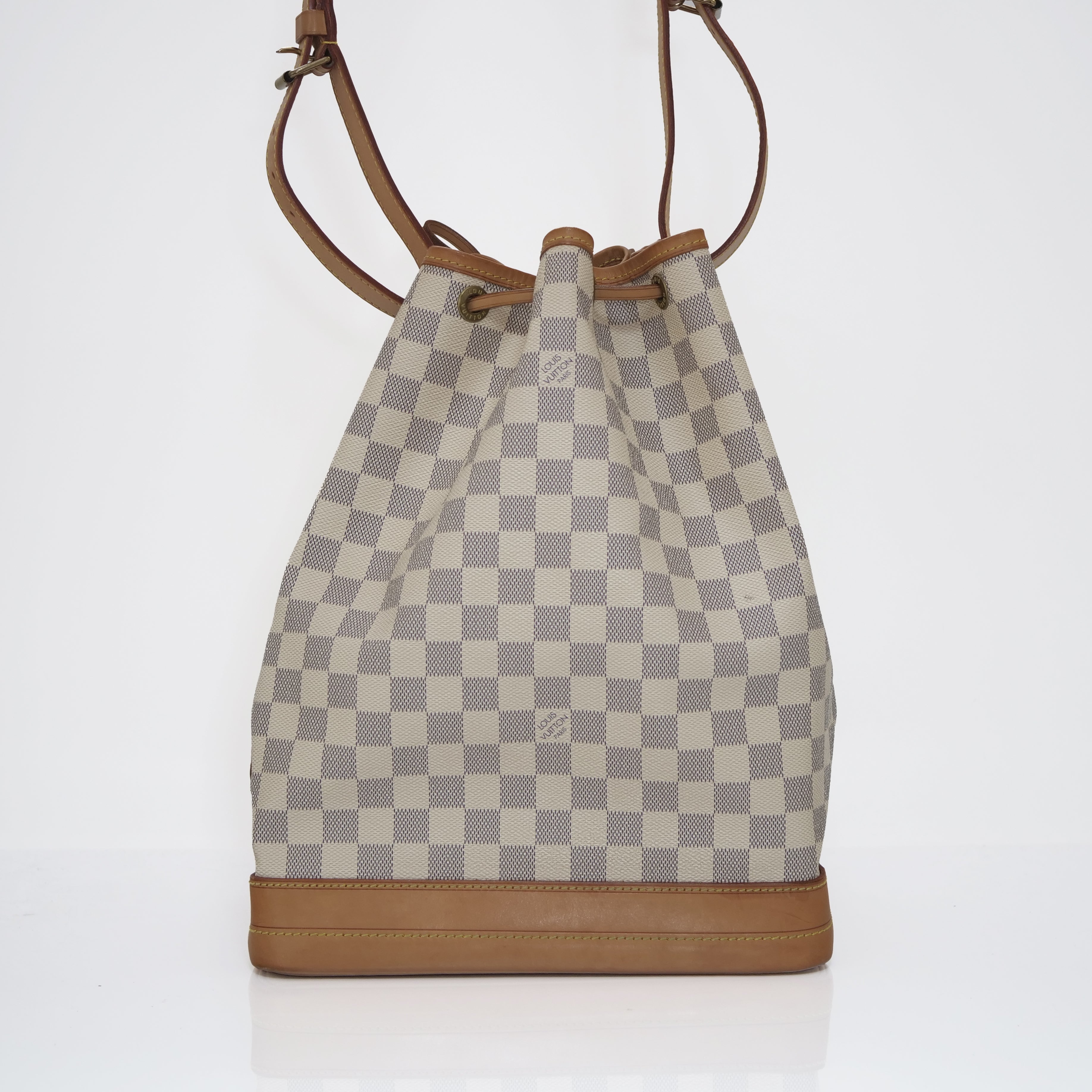 LOUIS VUITTON Noé Damier Azur Hand Bag N41222