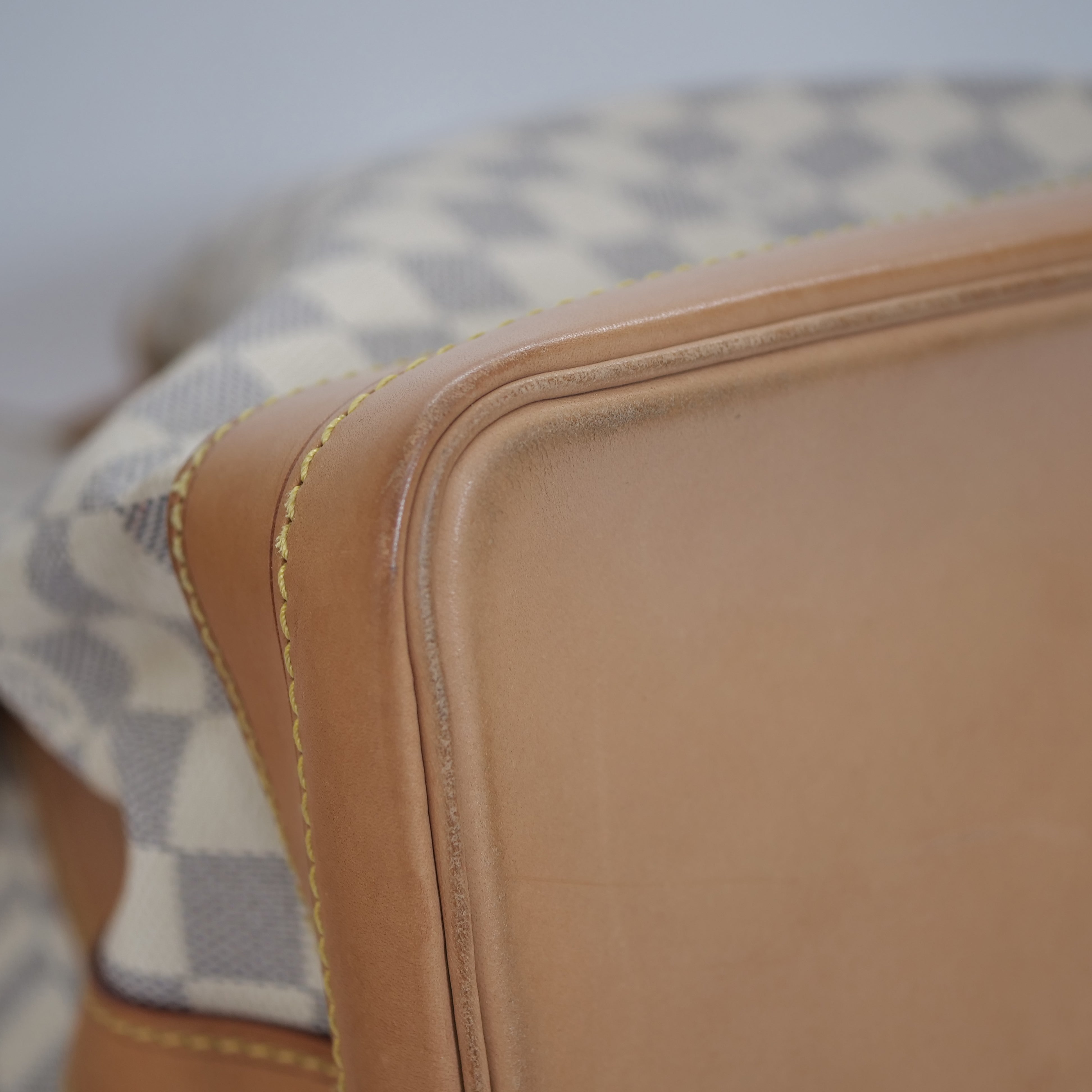 LOUIS VUITTON Noé Damier Azur Hand Bag N41222