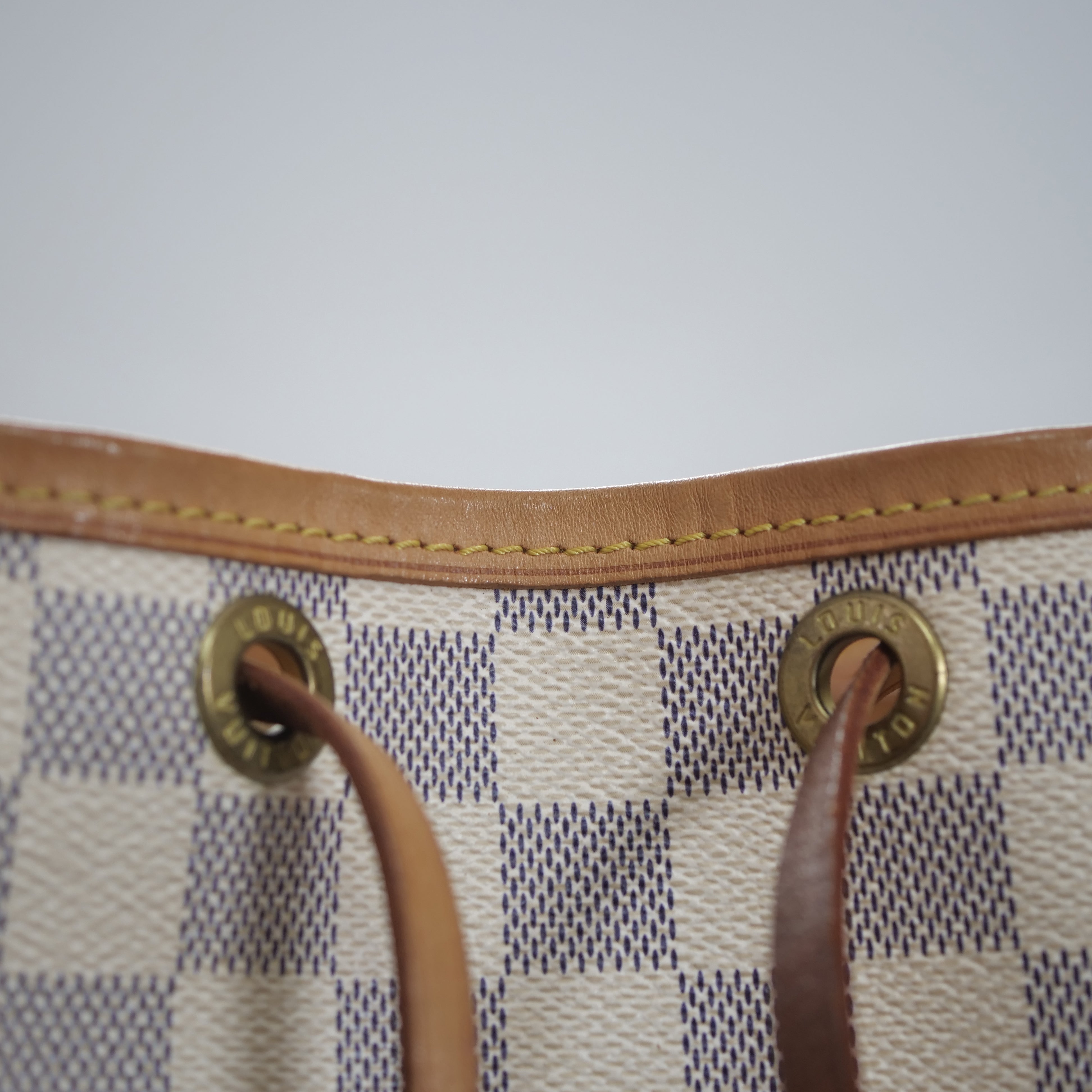 LOUIS VUITTON Noé Damier Azur Hand Bag N41222