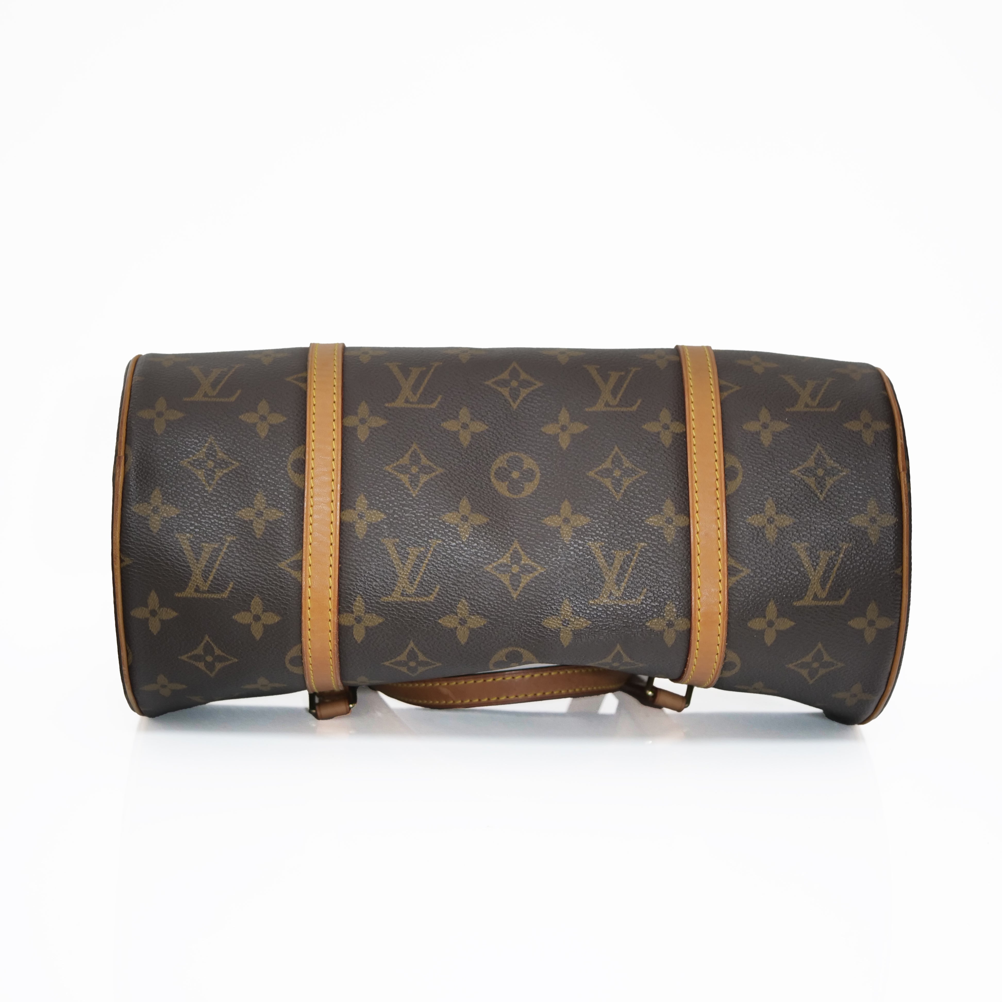LOUIS VUITTON Papillon 30 Monogram Hand Bag with Pouch M51385
