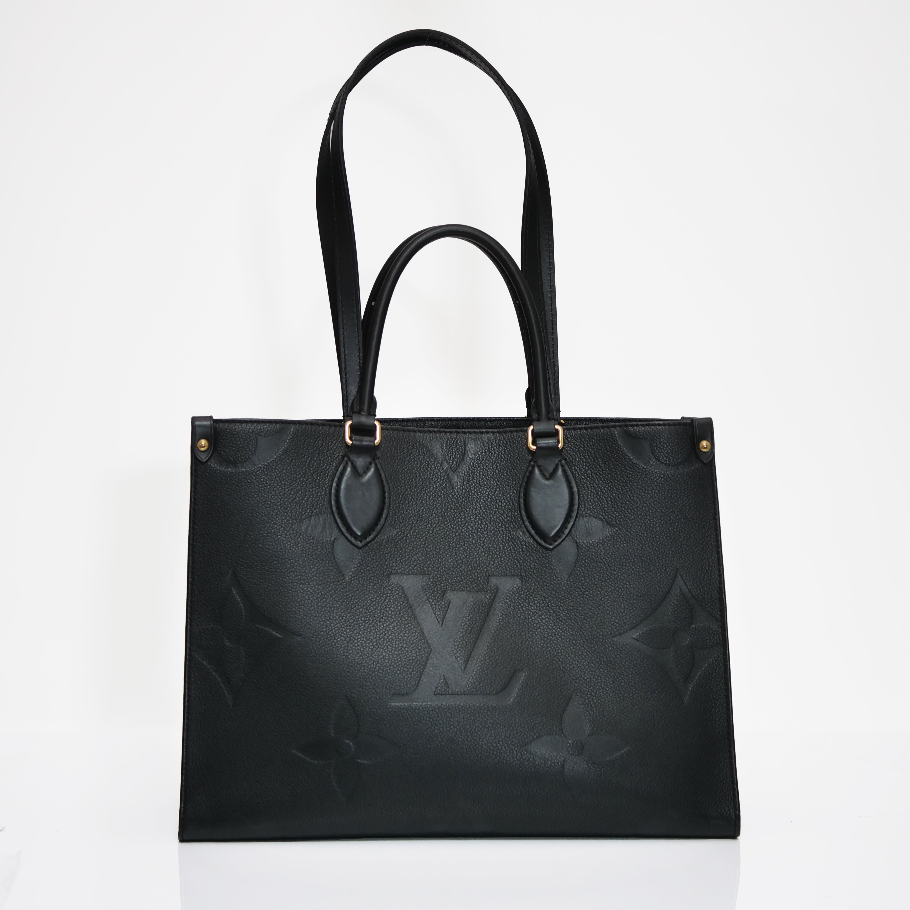 LOUIS VUITTON OnTheGo MM Monogram Empreinte Tote Bag M45595