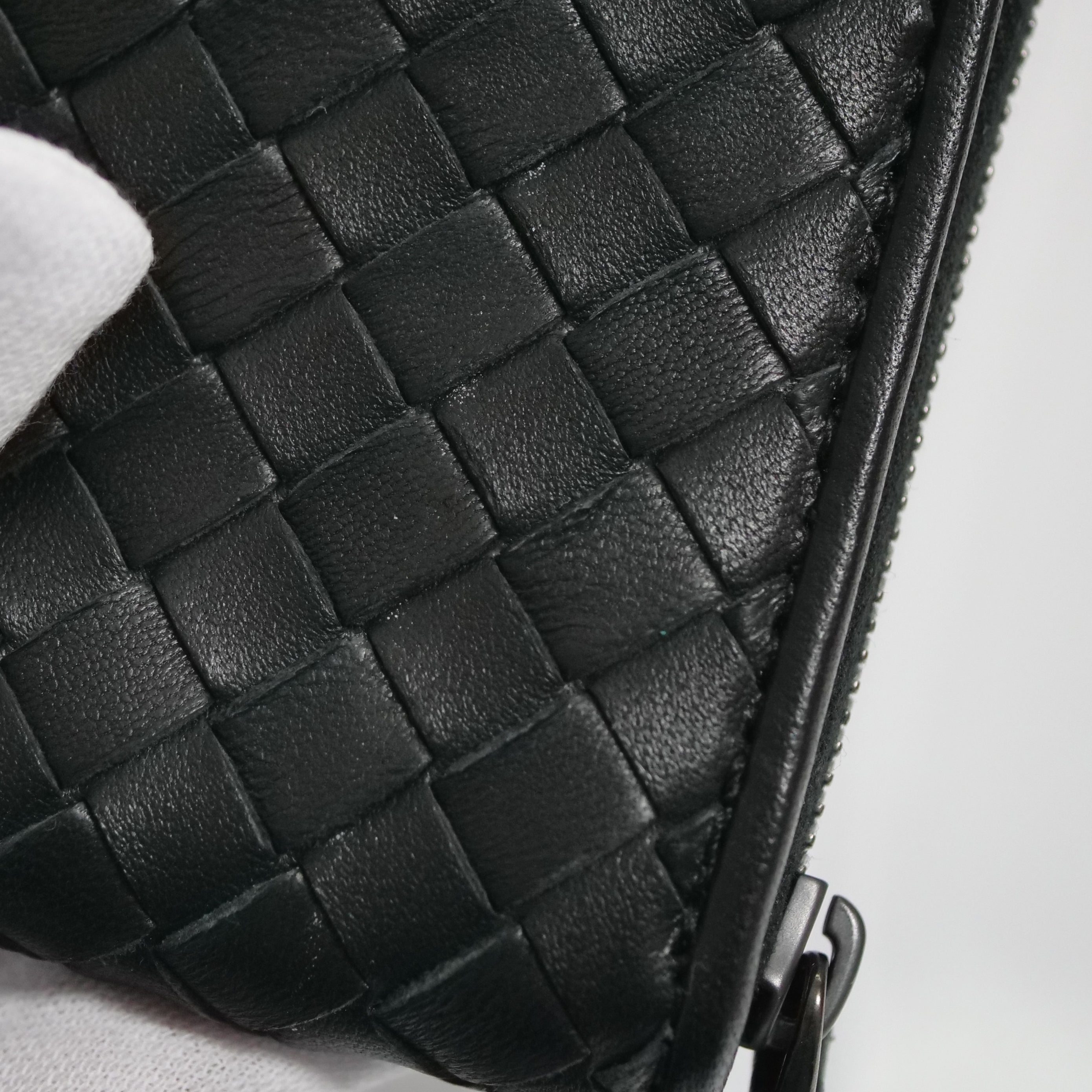 Bottega Veneta Intrecciato Long wallet Black