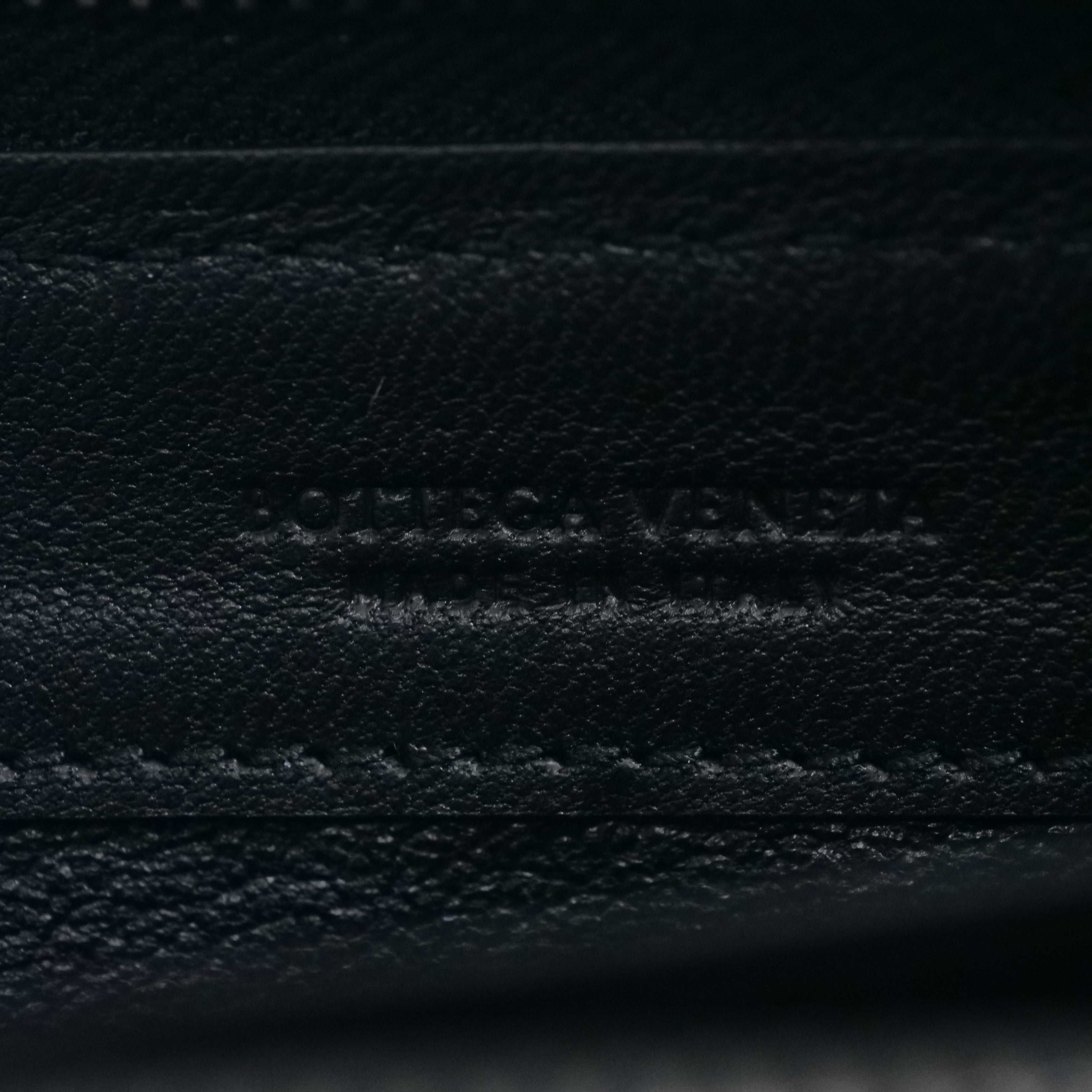 Bottega Veneta Intrecciato Long wallet Black