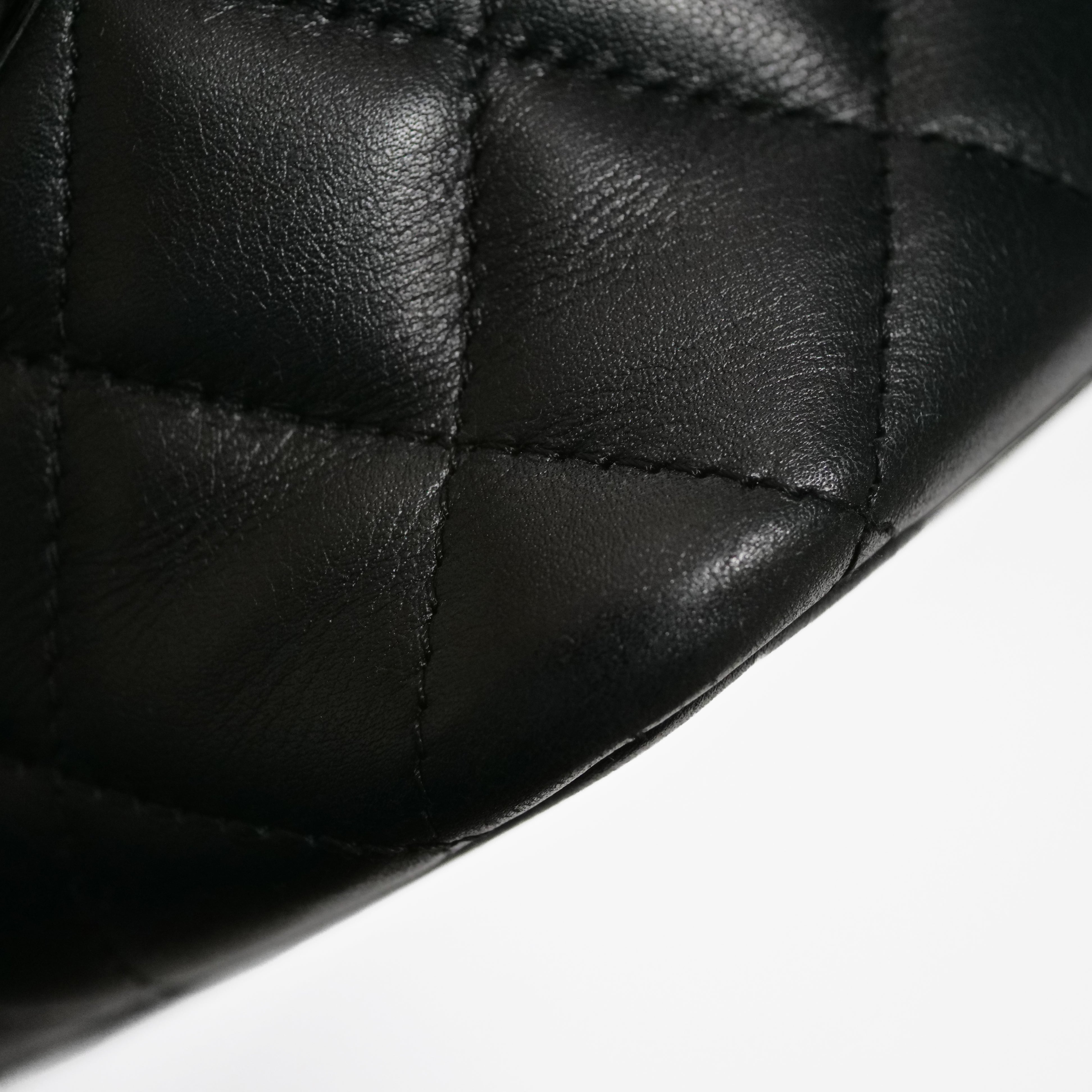 CHANEL Cambon Ligne Large Tote Bag A25169 Black