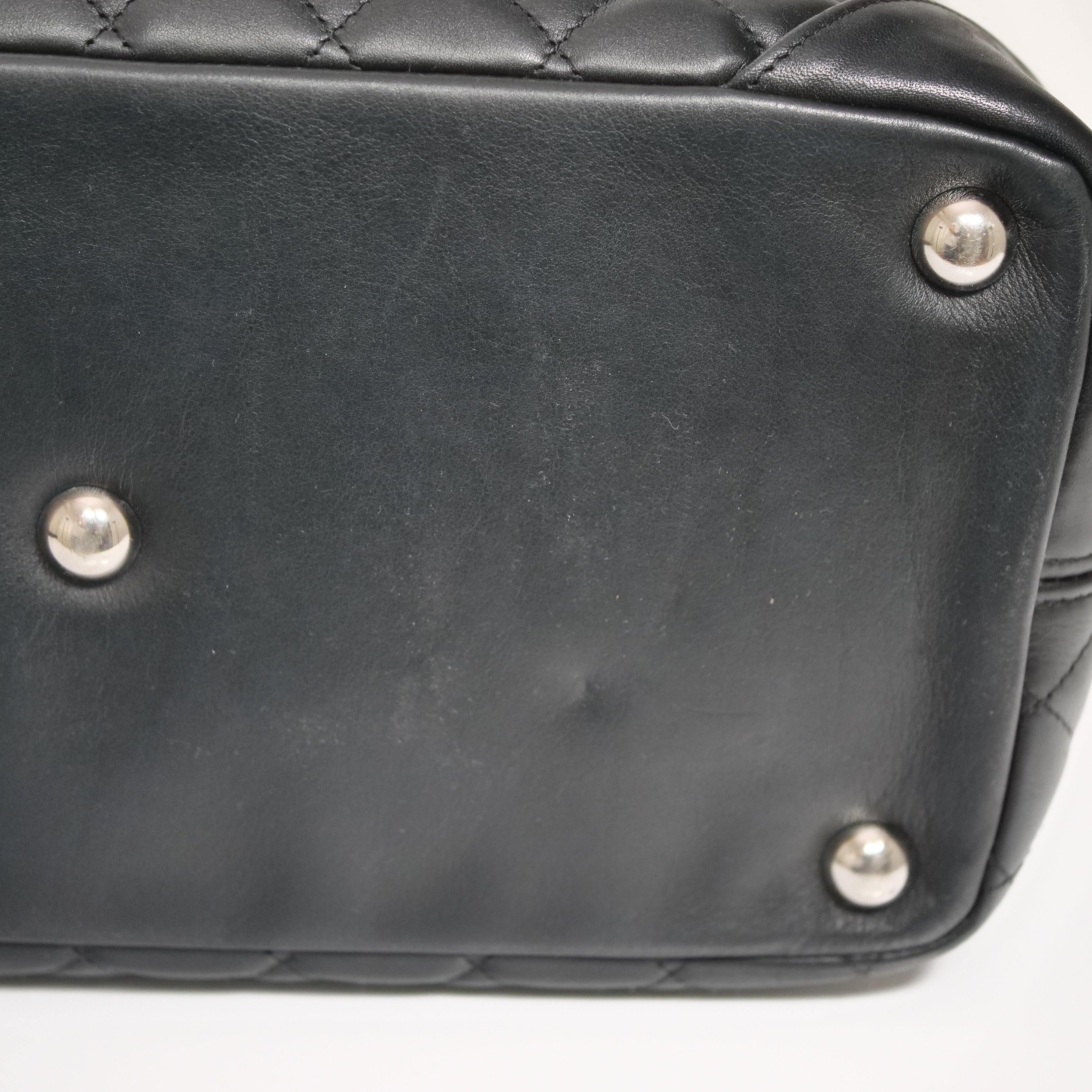 CHANEL Cambon Ligne Large Tote Bag A25169 Black