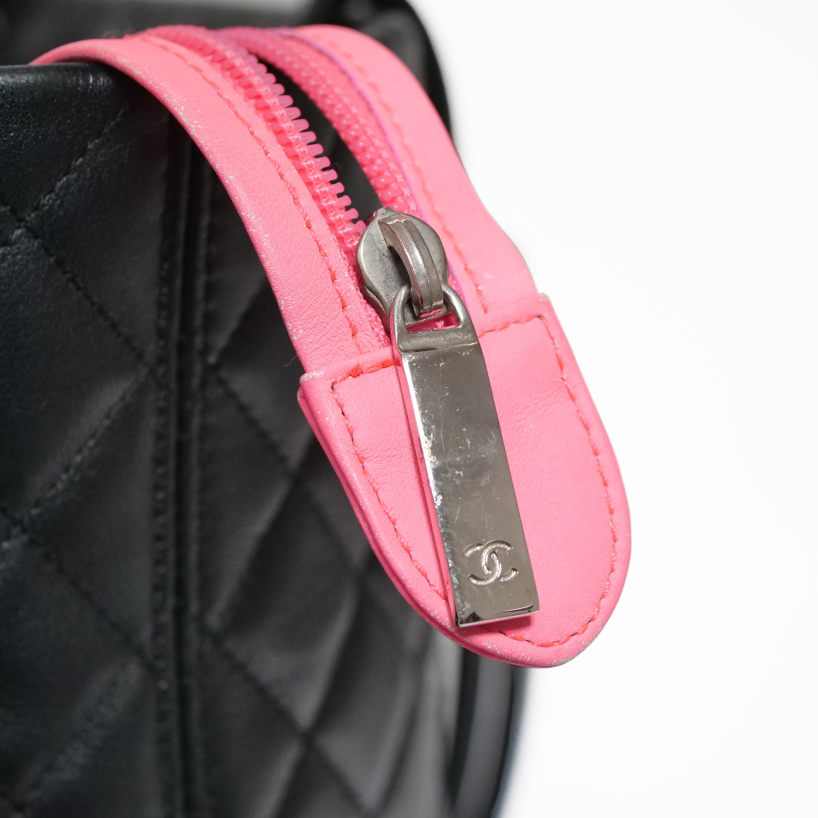 CHANEL Cambon Ligne Large Tote Bag A25169 Black