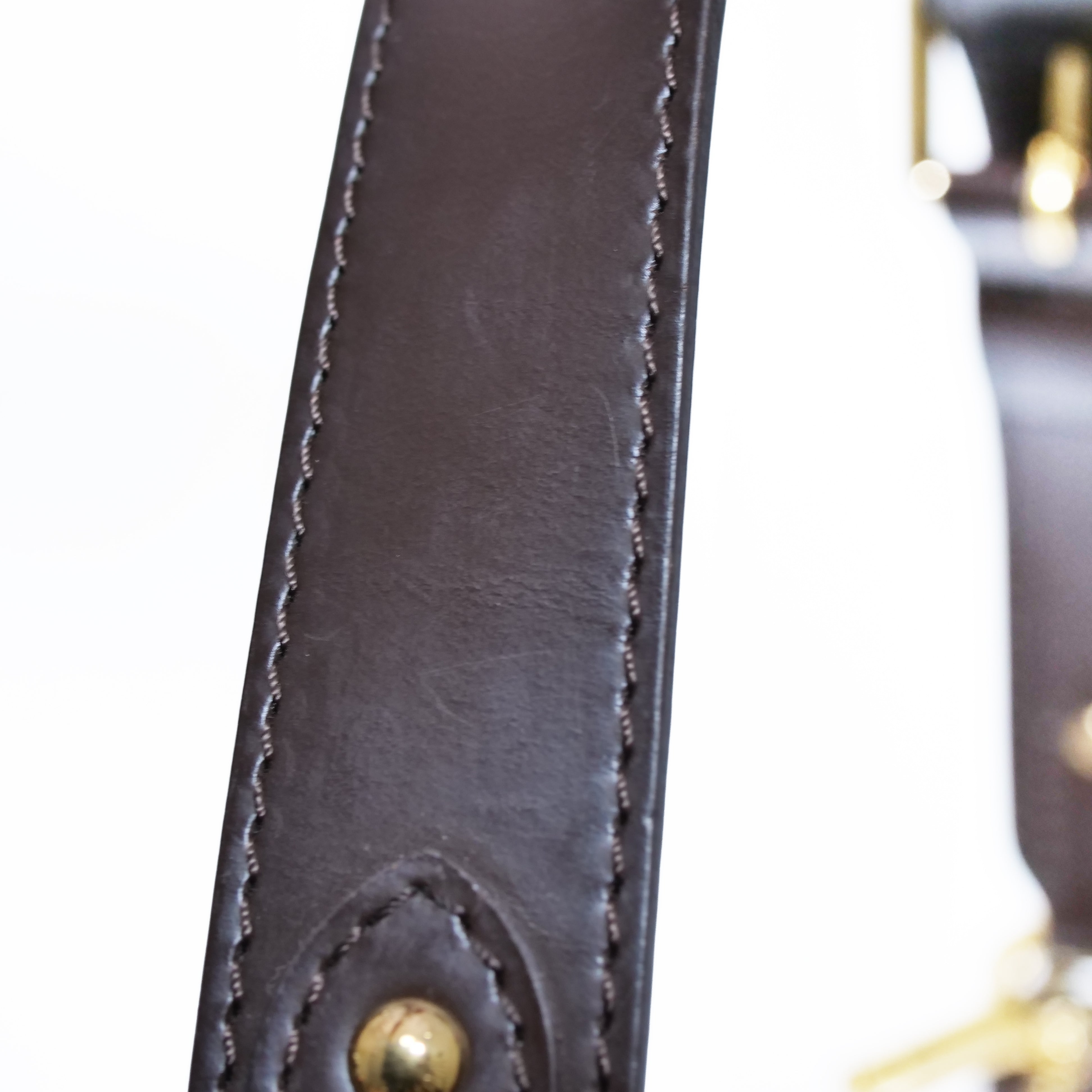 LOUIS VUITTON Damier Ebene Thames PM Shoulder Bag