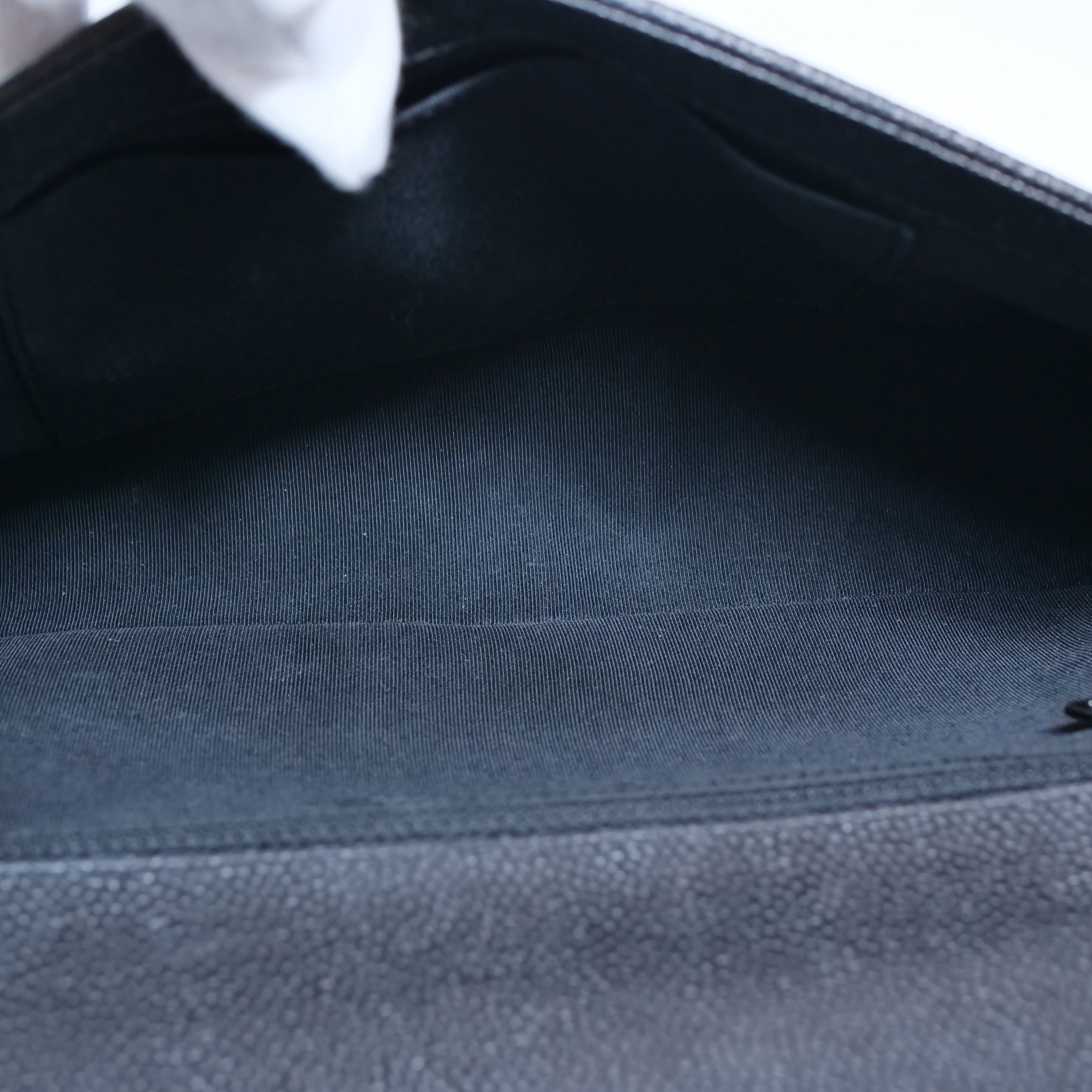 CHANEL Boy Chanel Caviar Leather Chain Bag