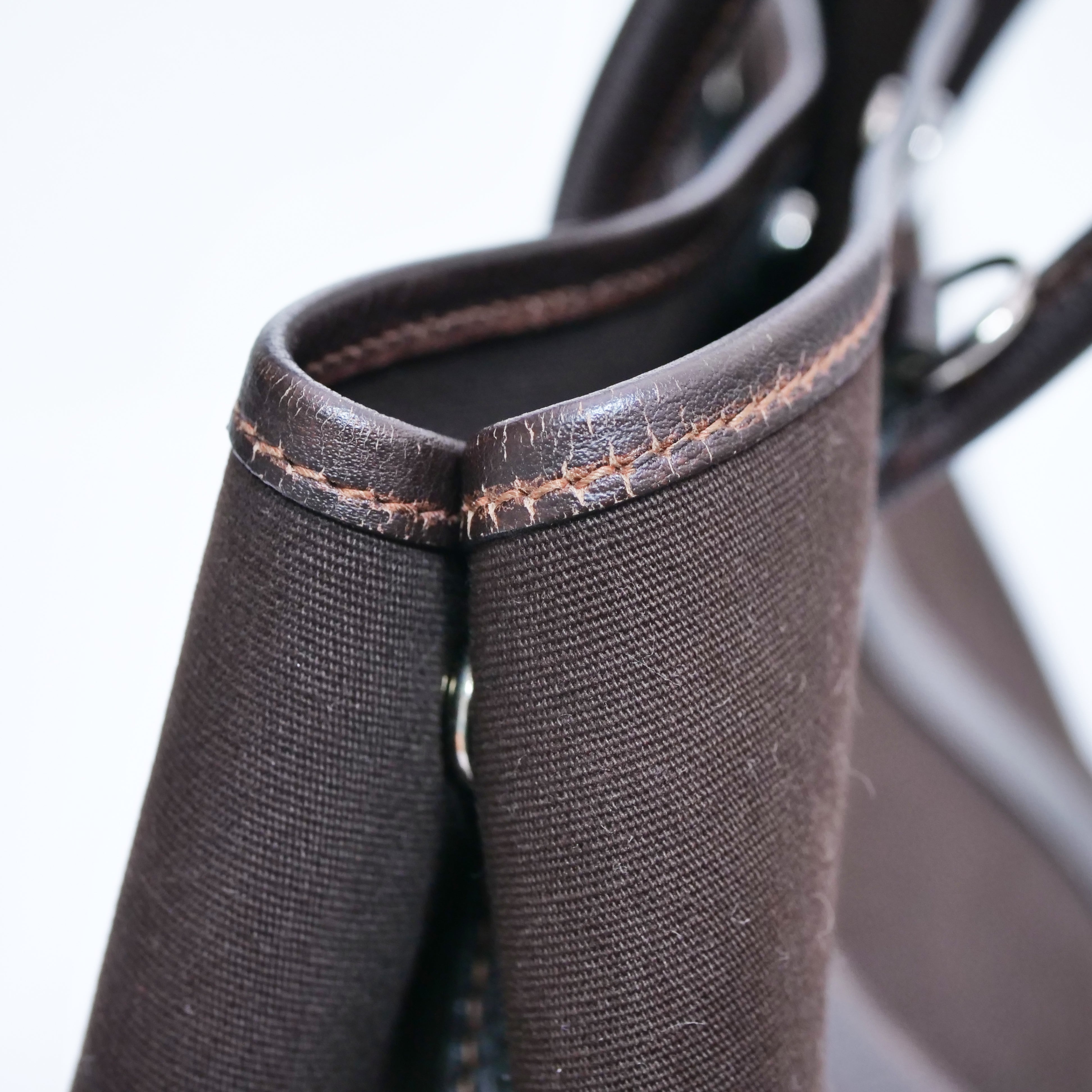 HERMÈS Garden Party TPM Tote Bag with Shoulder Strap H Stamp