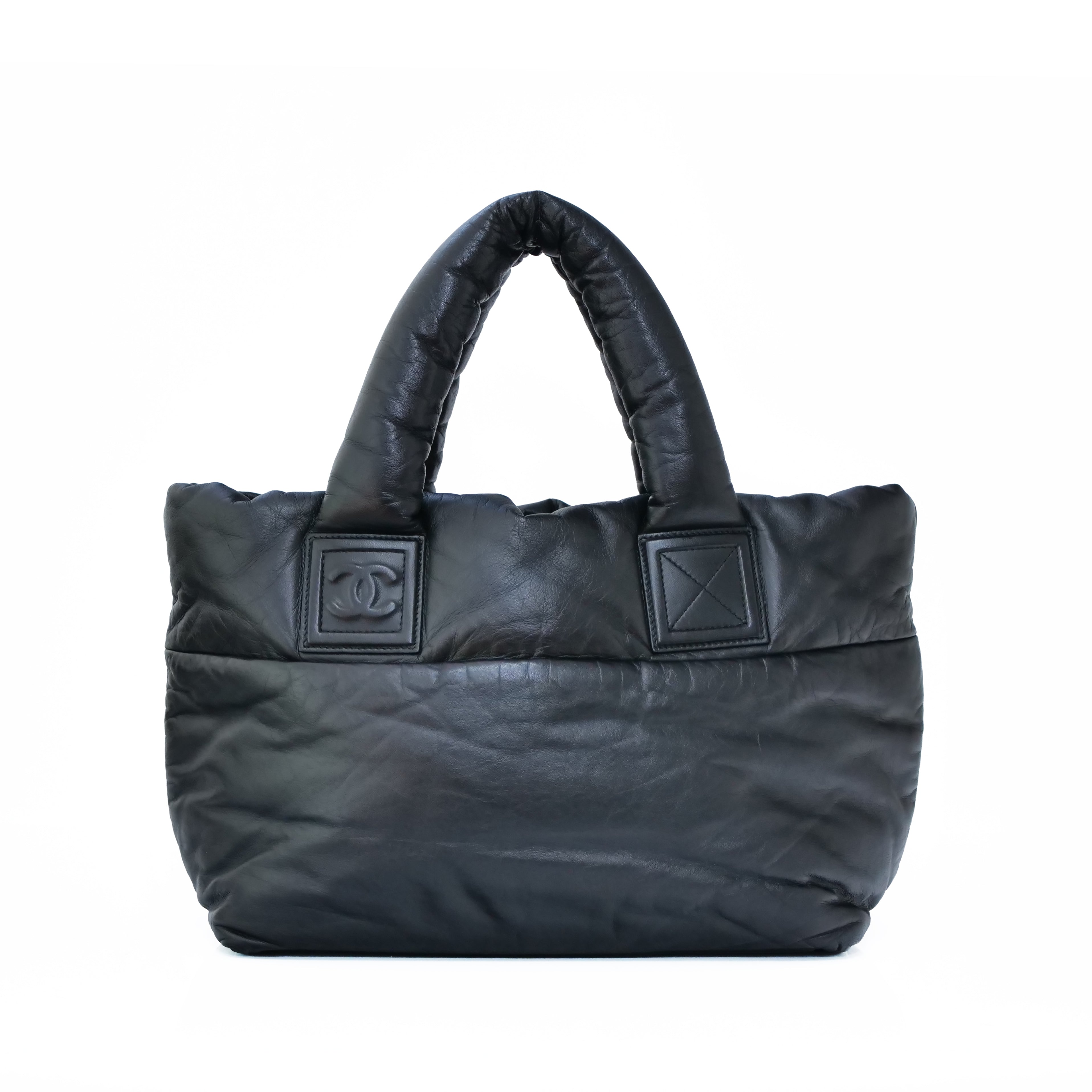 CHANEL Coco Cocoon small Leather Tote Bag A47108