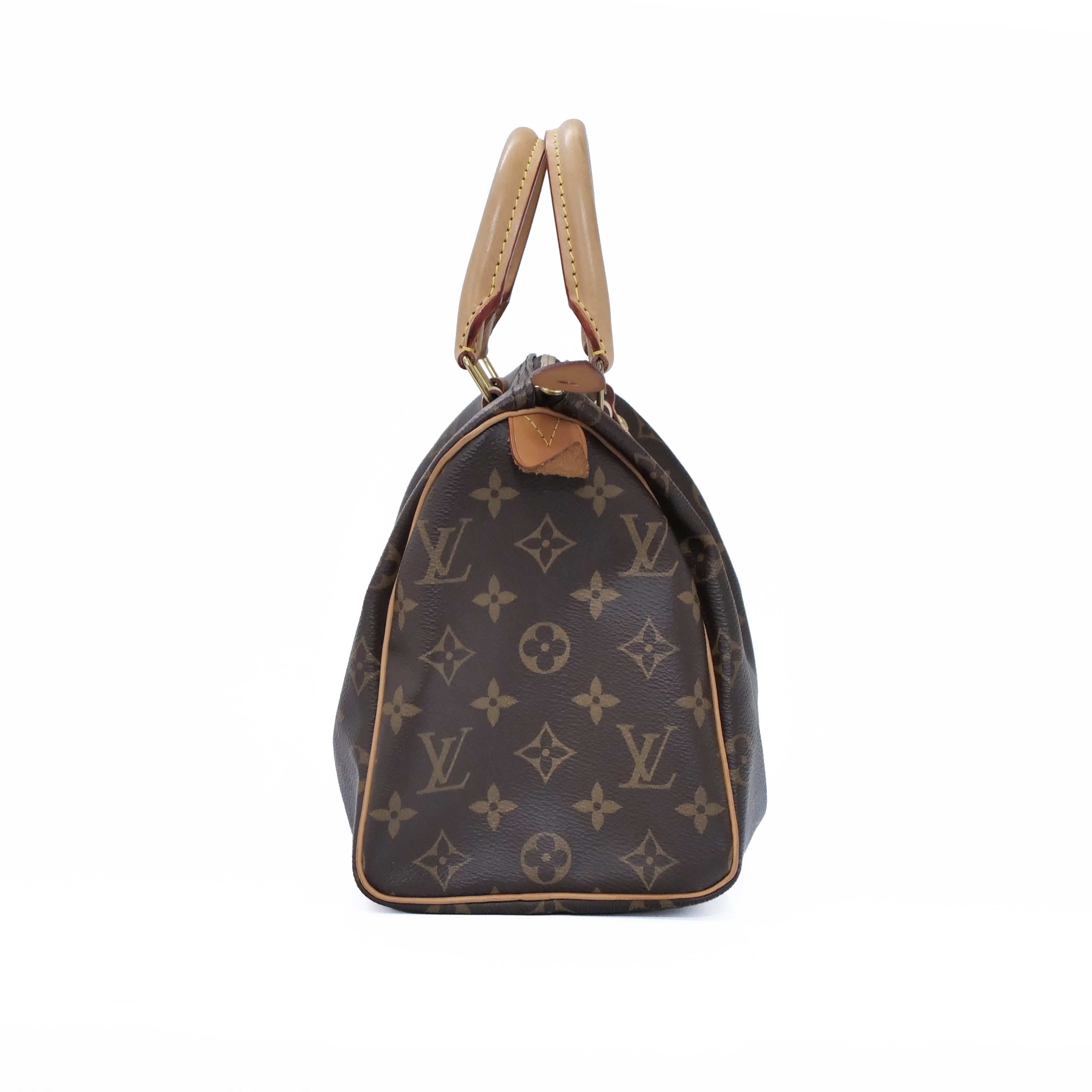 LOUIS VUITTON Monogram Speedy 25 Hand Bag New Model RFID