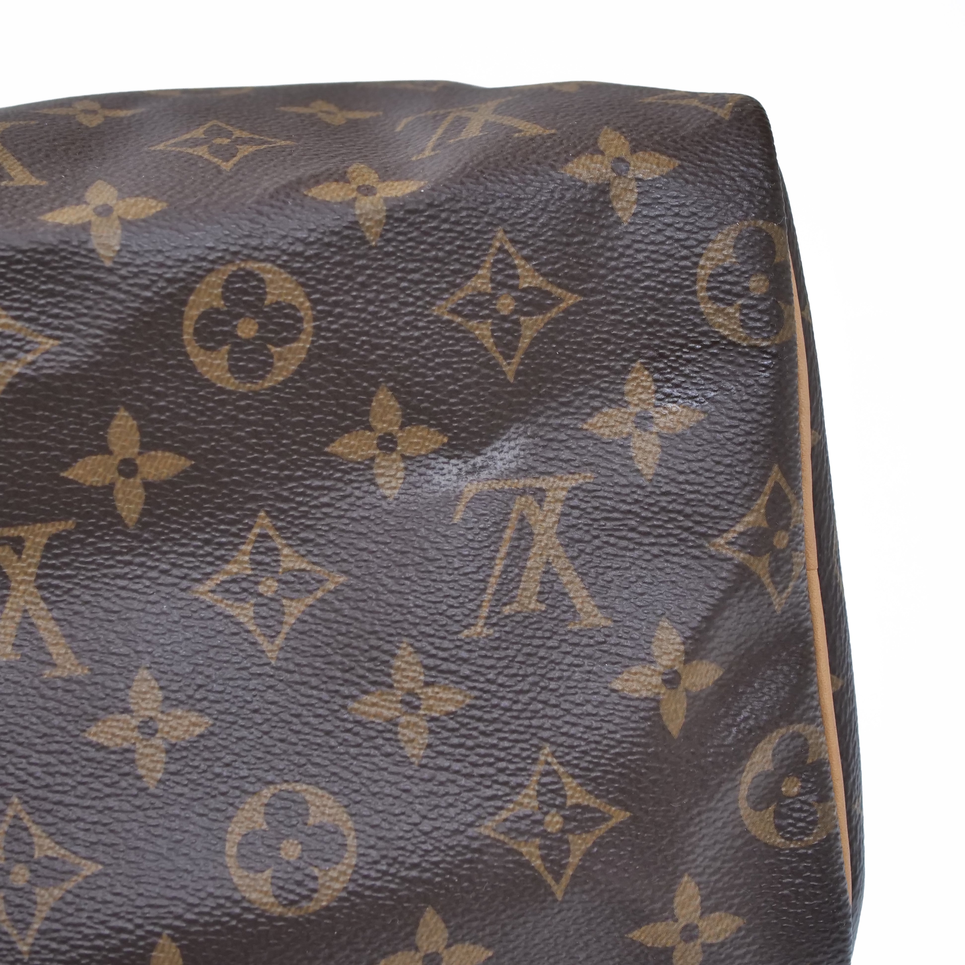 LOUIS VUITTON Monogram Speedy 25 Hand Bag New Model RFID
