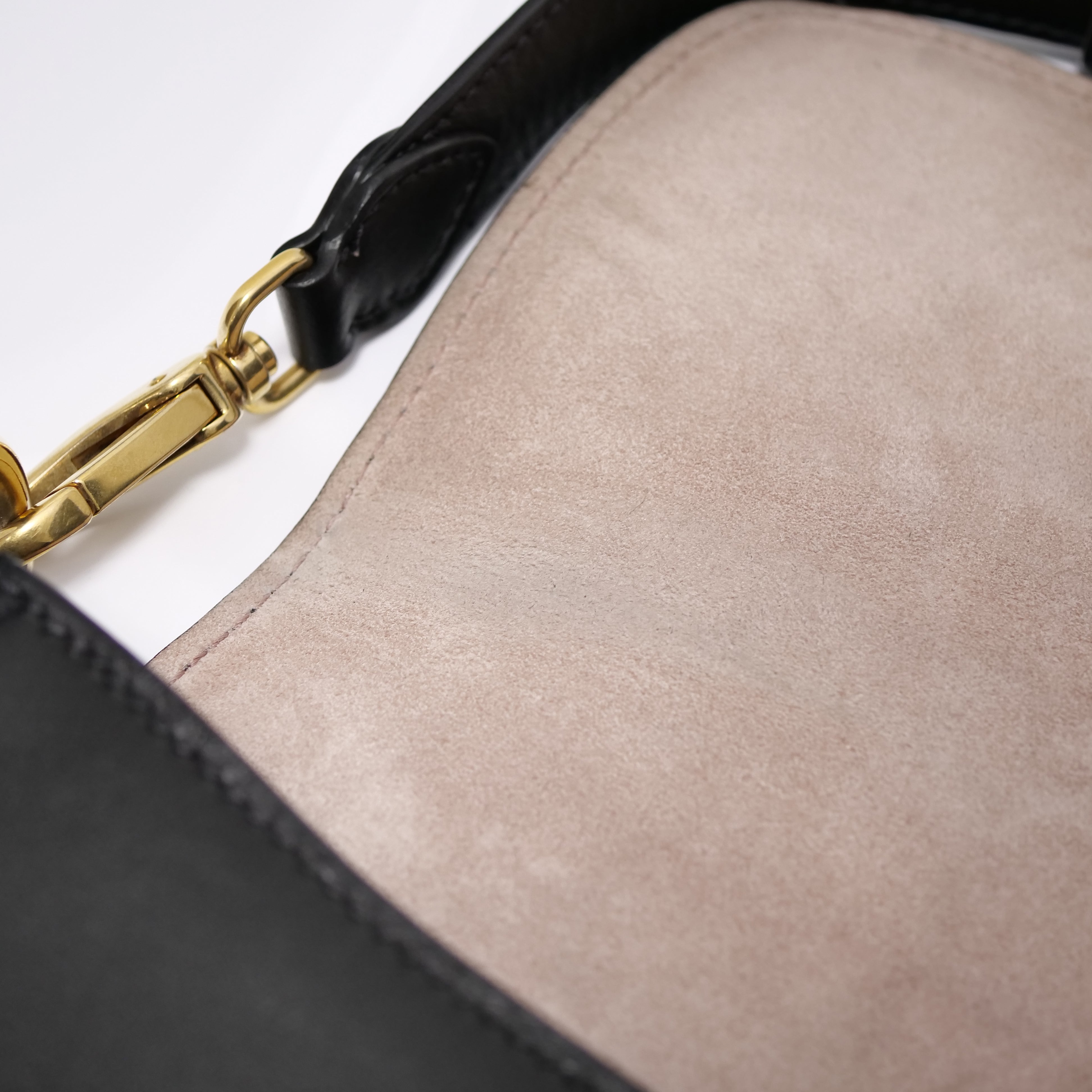 MIU MIU Logo Shoulder Bag 5BD071 BK City Calf