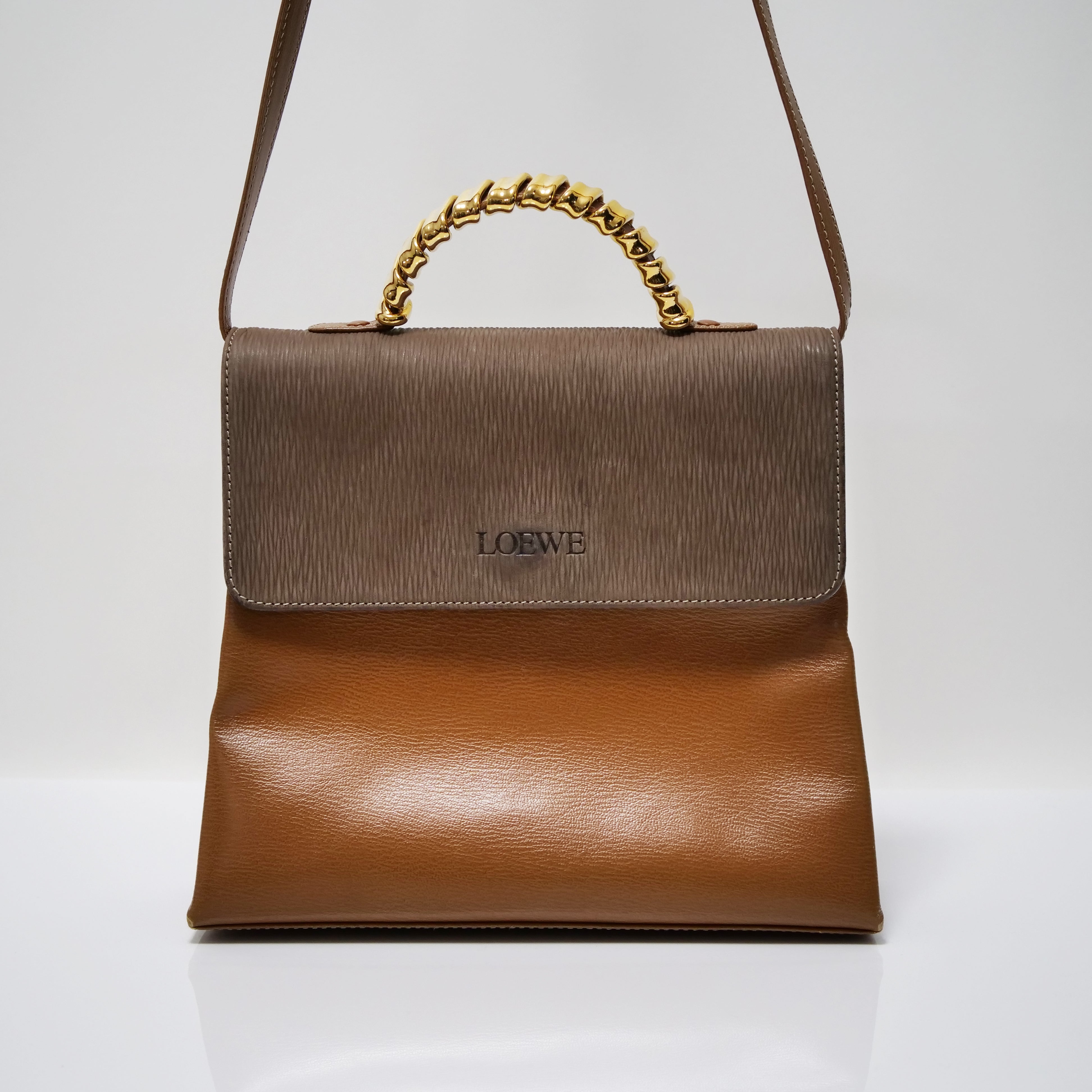 LOEWE ロエベ ベラスケス 2WAYバッグ vintage レザー LOEWE ロエベ ベラスケス 2WAYバッグ vintage レザー