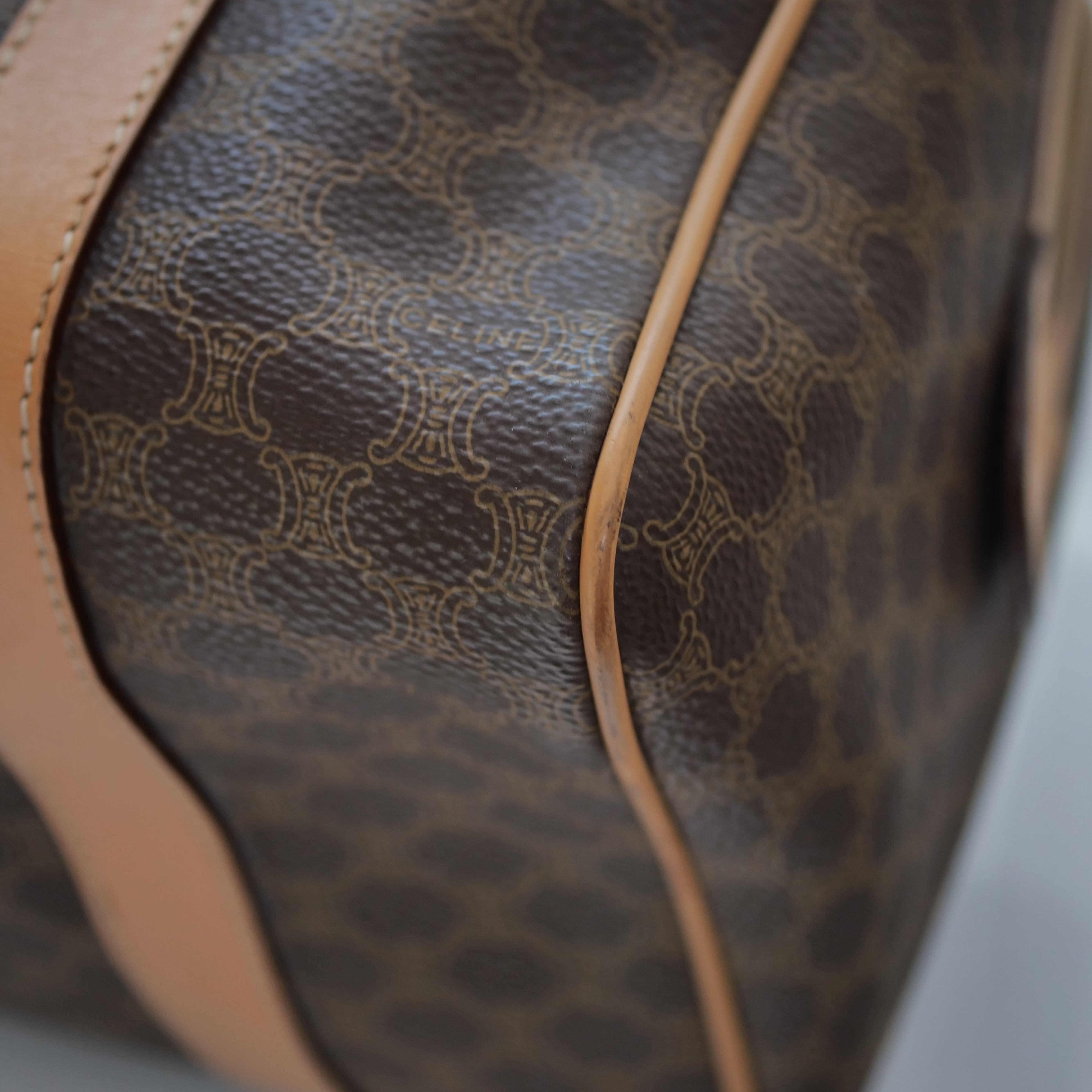 CELINE Macadam Boston Bag