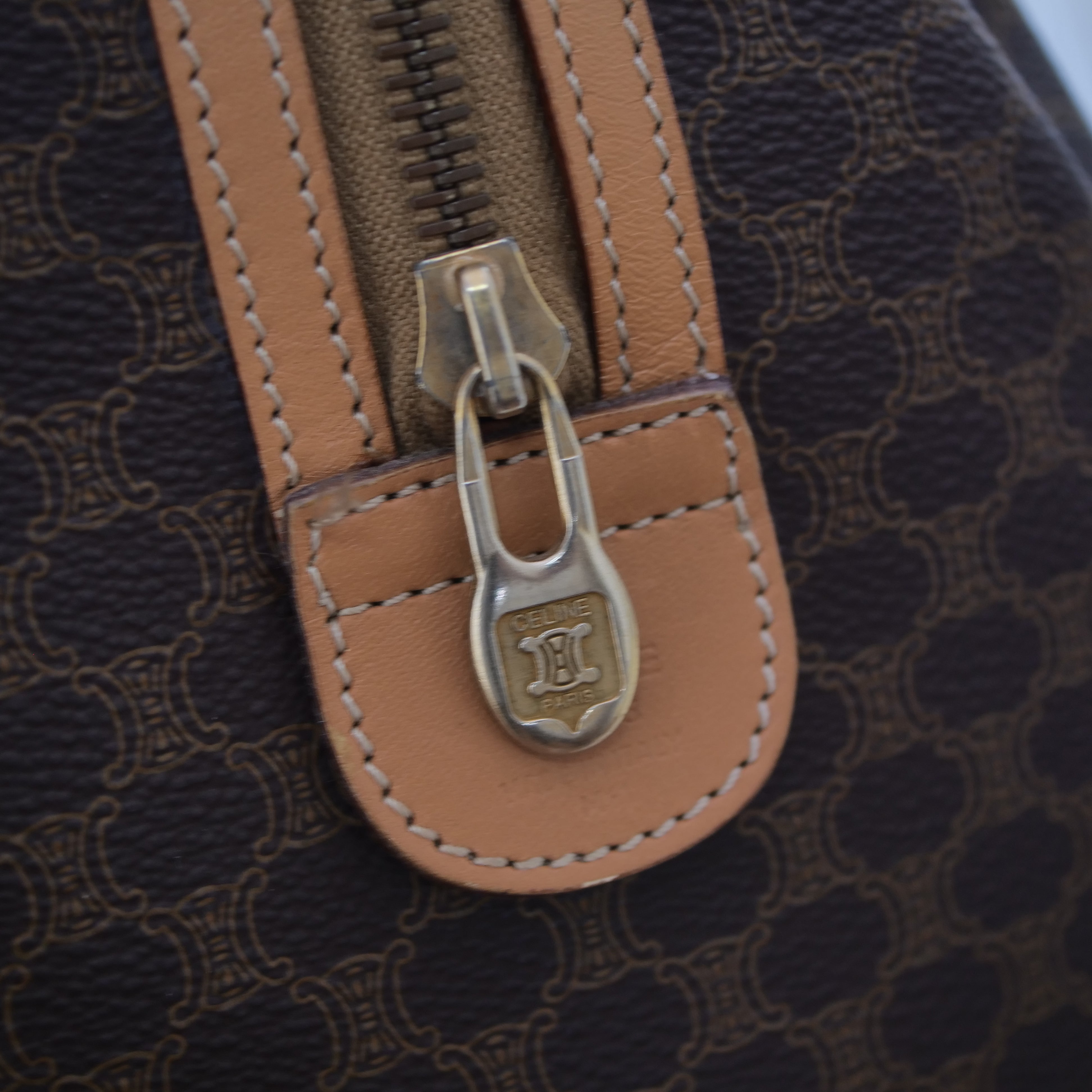 CELINE Macadam Boston Bag
