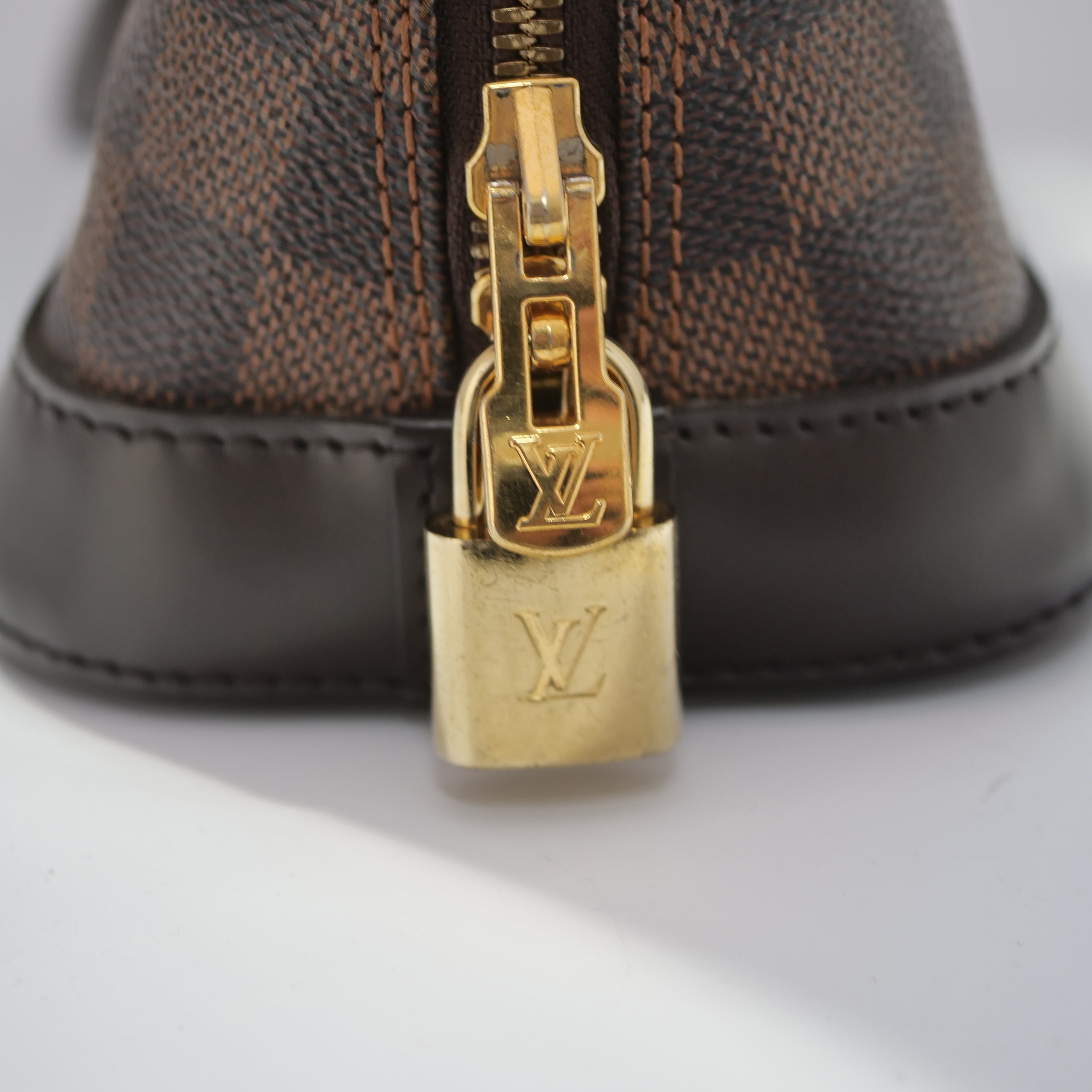 LOUIS VUITTON Alma BB Damier 2Way Bag N41221  ICChip