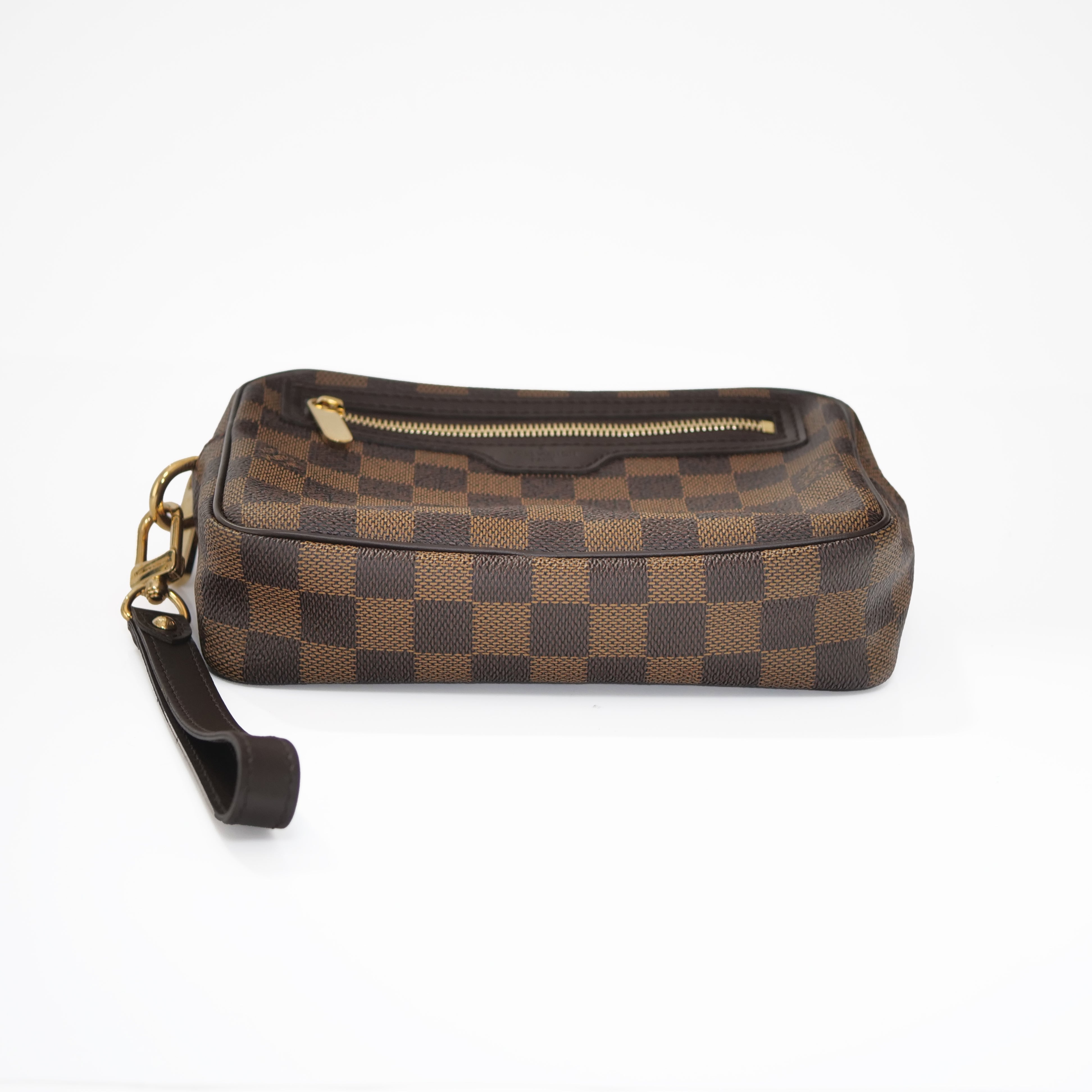 LOUIS VUITTON Pochette Bie Macao Damier Clutch Bag N61739