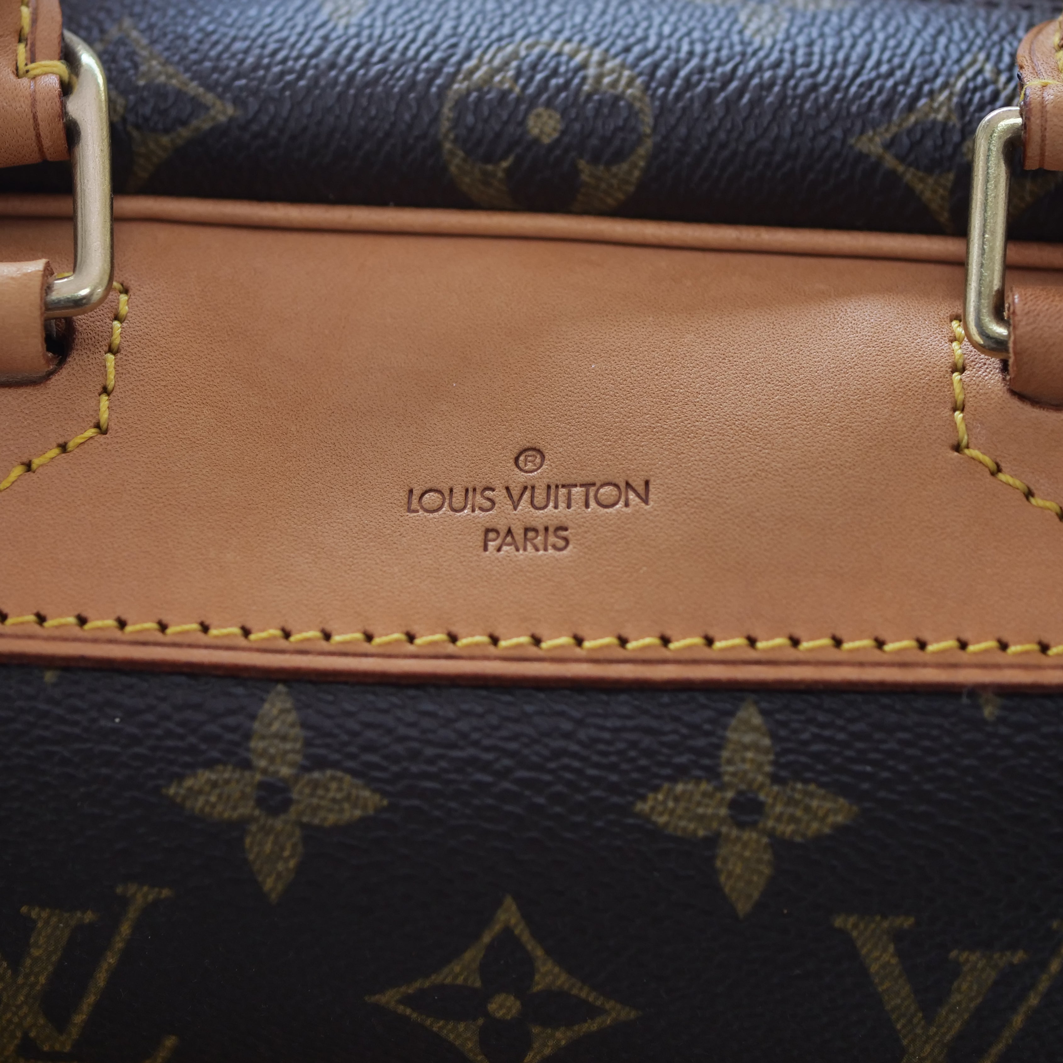 LOUIS VUITTON Deauville Monogram Hand Bag M47270