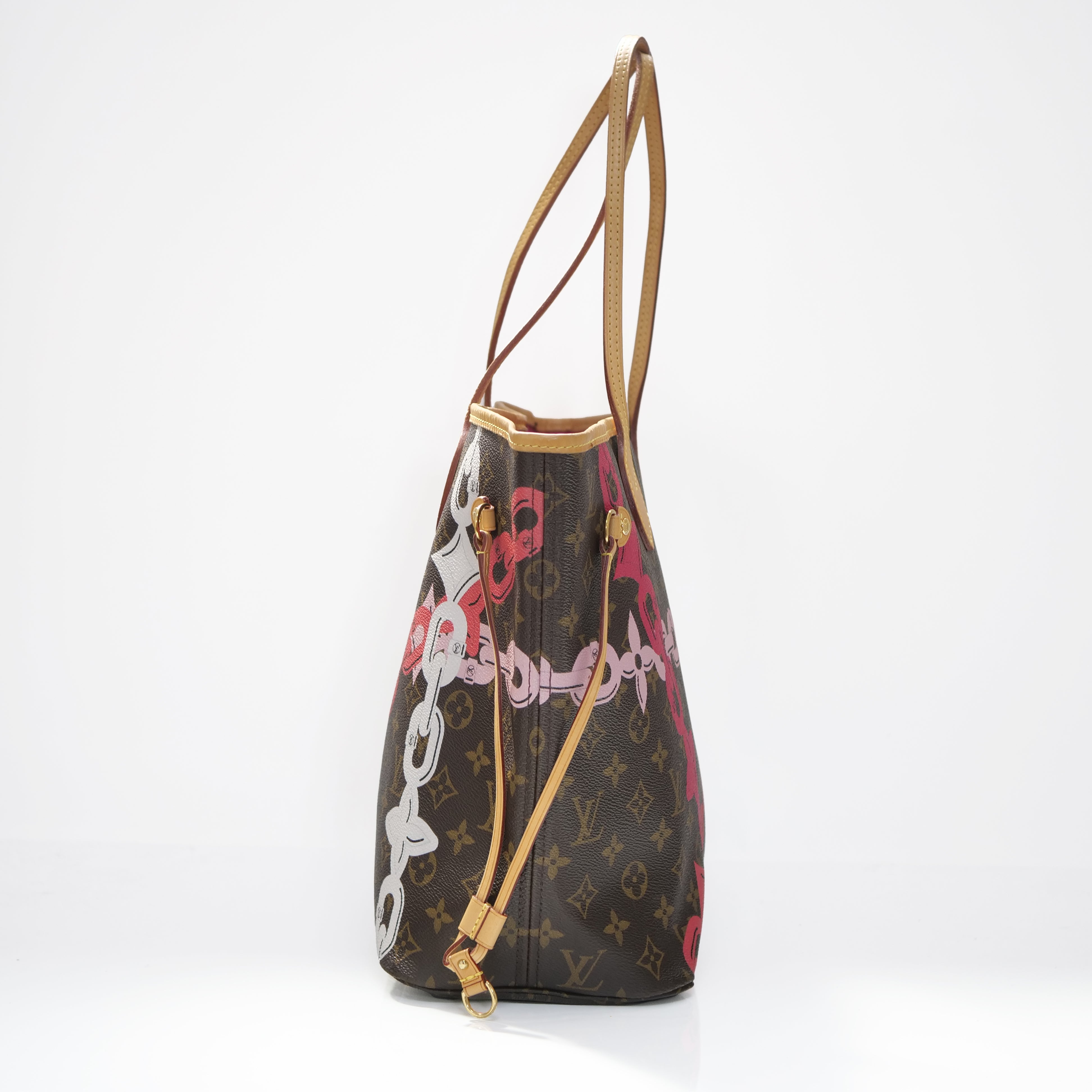 LOUIS VUITTON Neverfull MM Monogram Bay Tote Bag M41991