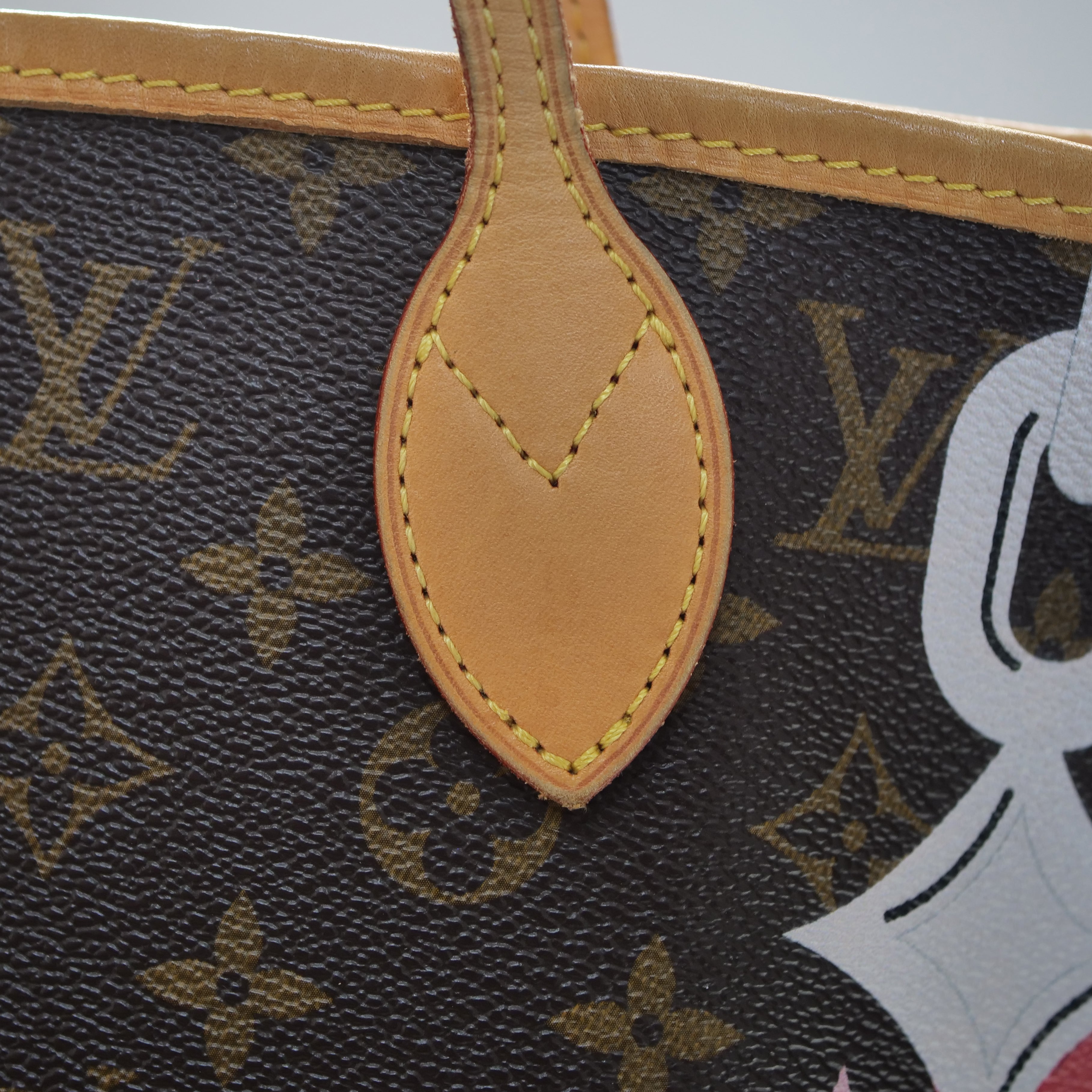 LOUIS VUITTON Neverfull MM Monogram Bay Tote Bag M41991