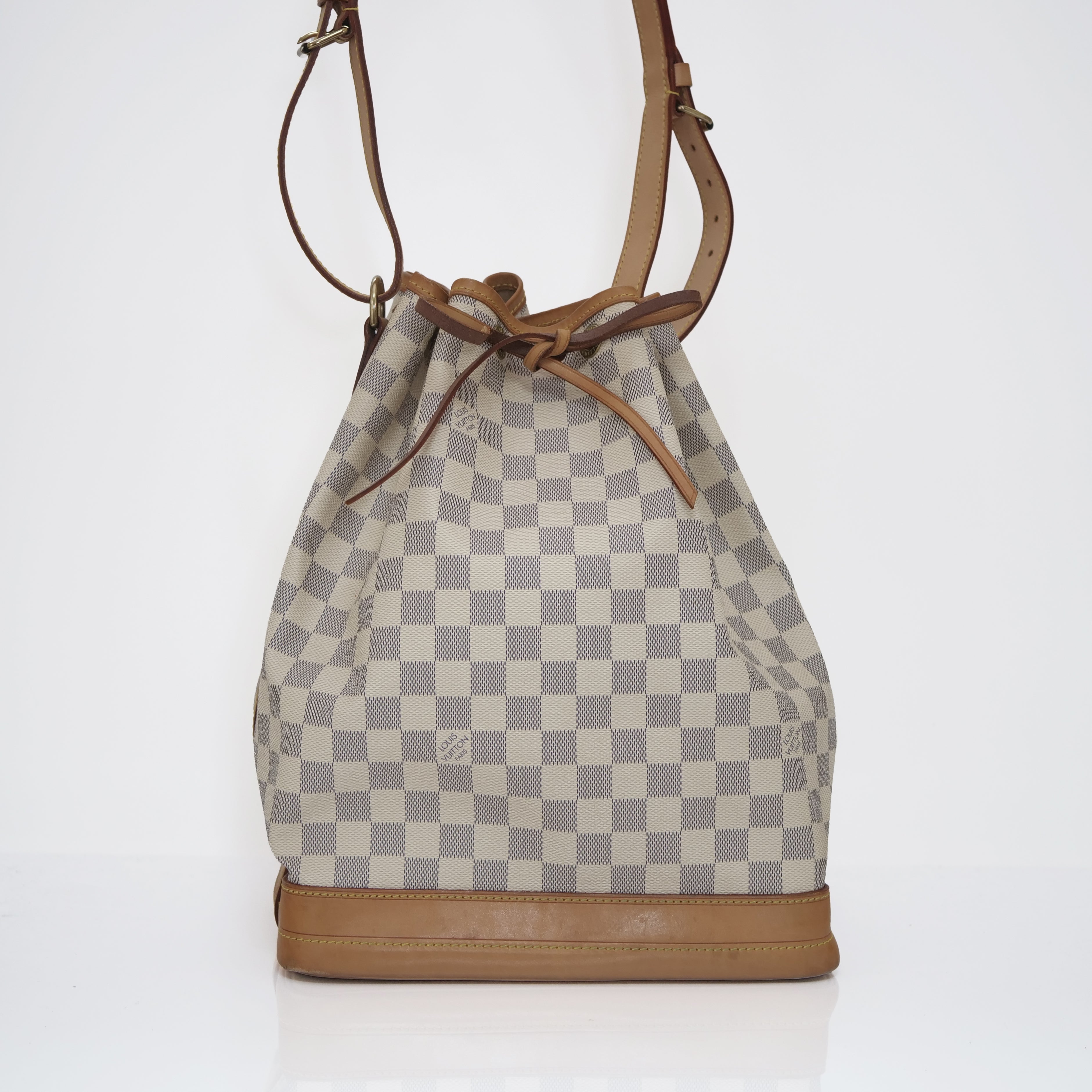 LOUIS VUITTON Noé Damier Azur Hand Bag N41222
