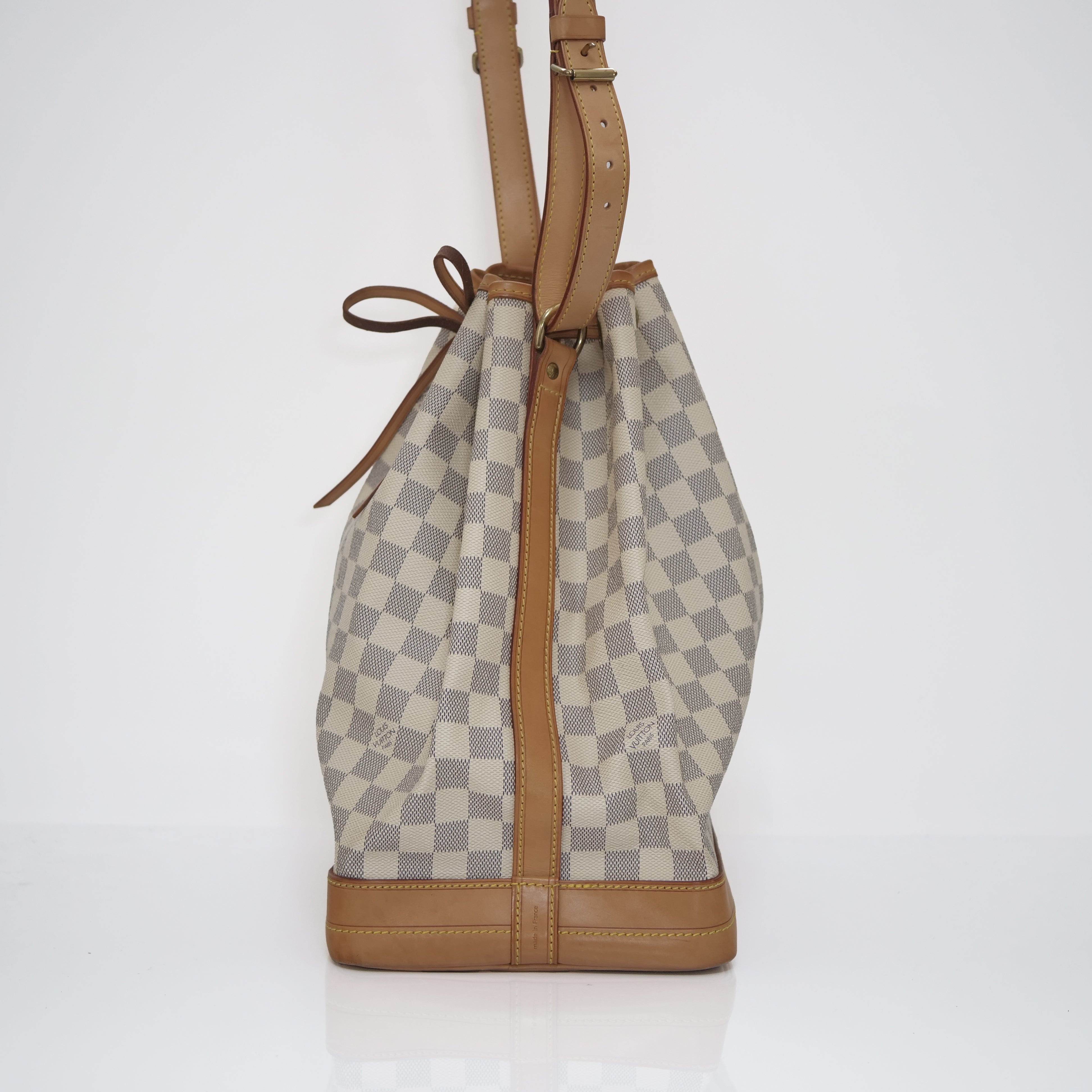 LOUIS VUITTON Noé Damier Azur Hand Bag N41222