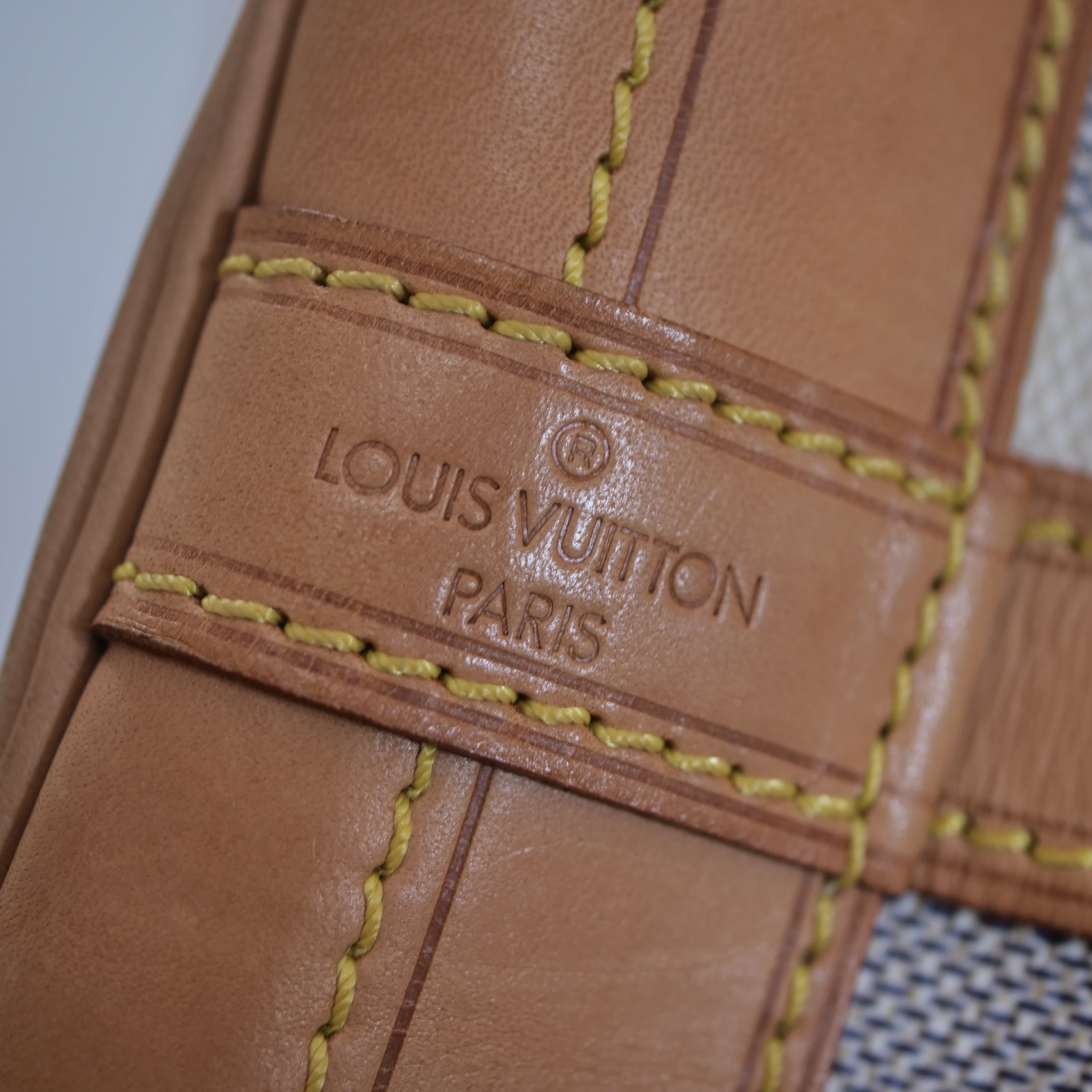 LOUIS VUITTON Noé Damier Azur Hand Bag N41222