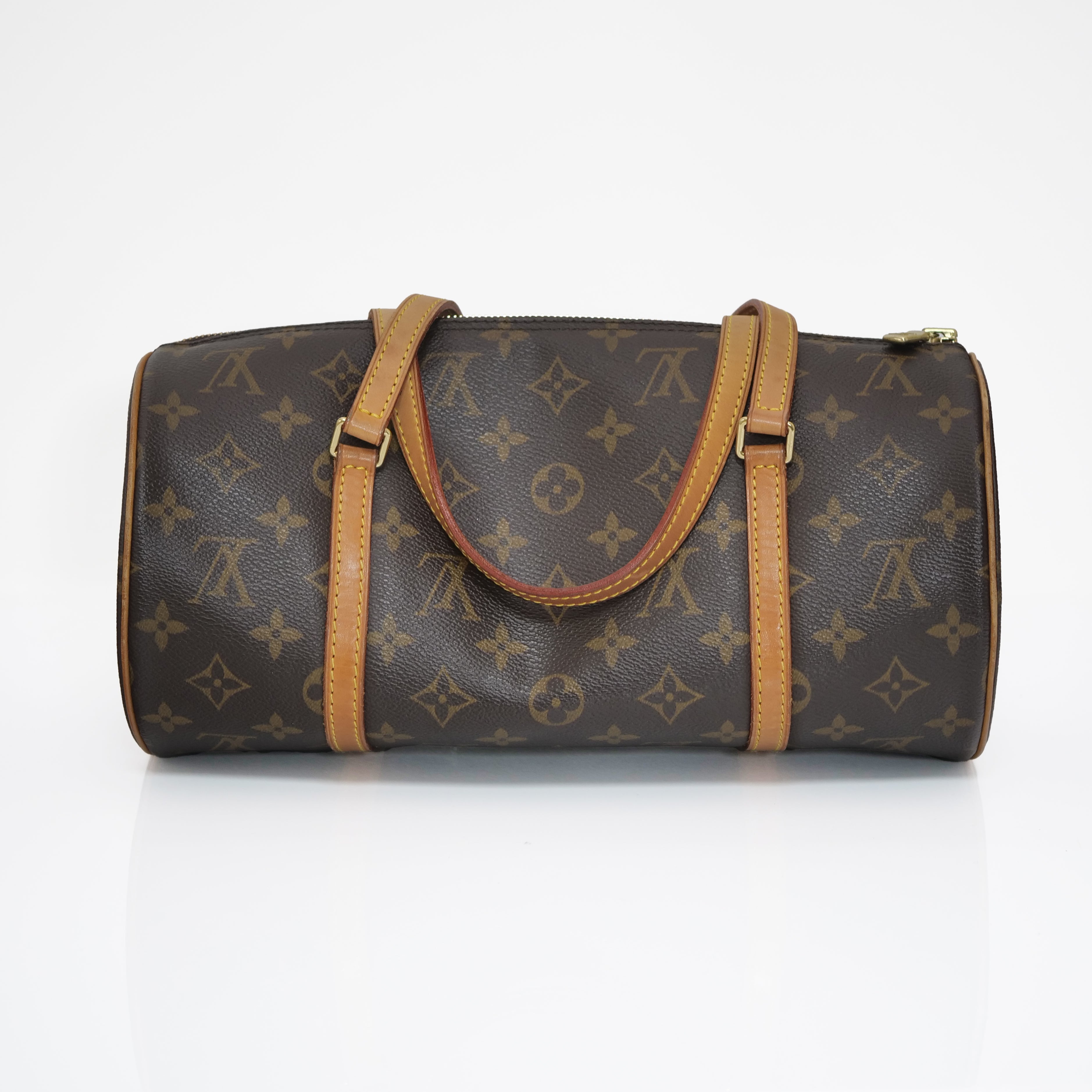 LOUIS VUITTON Papillon 30 Monogram Hand Bag with Pouch M51385