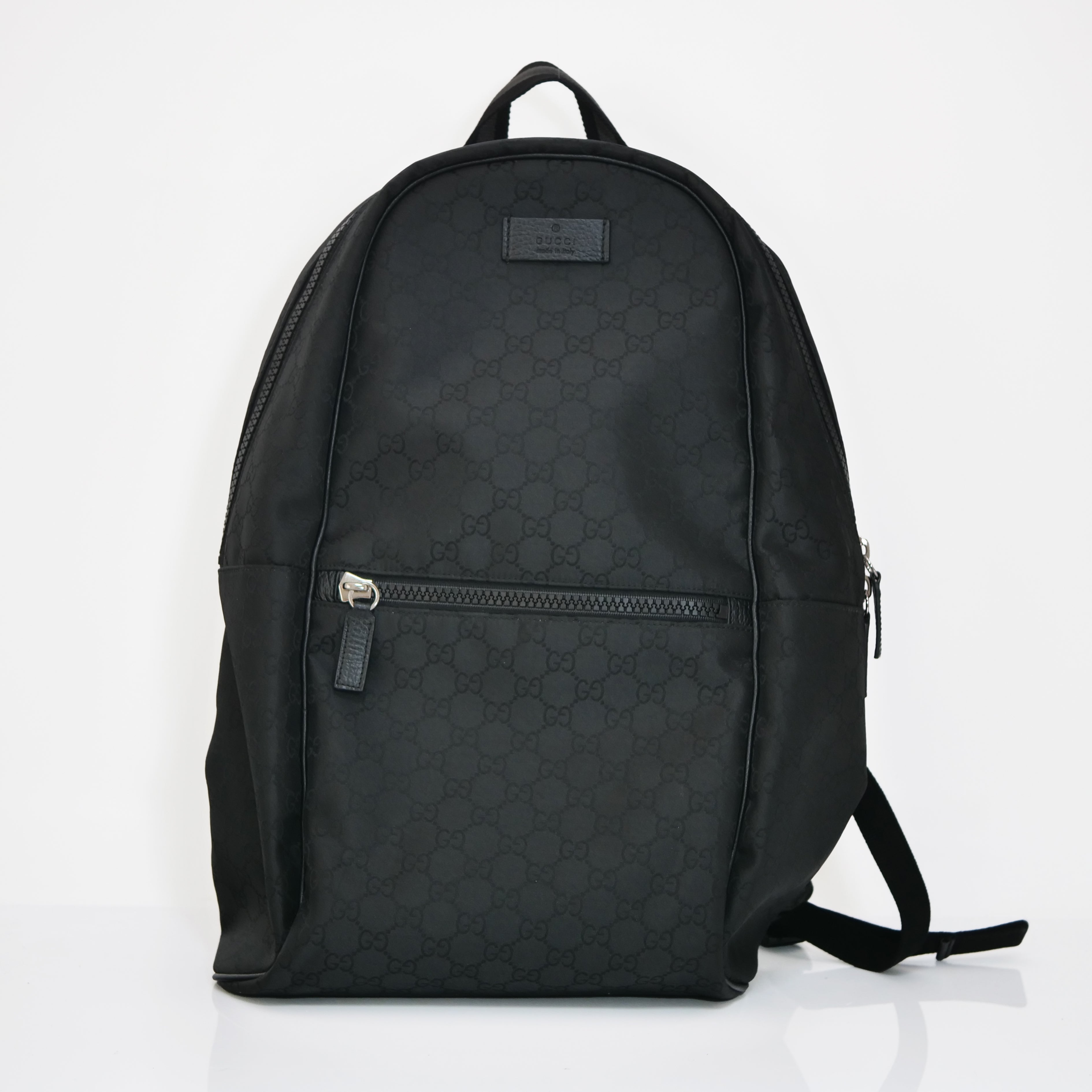 GUCCI GG Pattern Backpack Black 449181