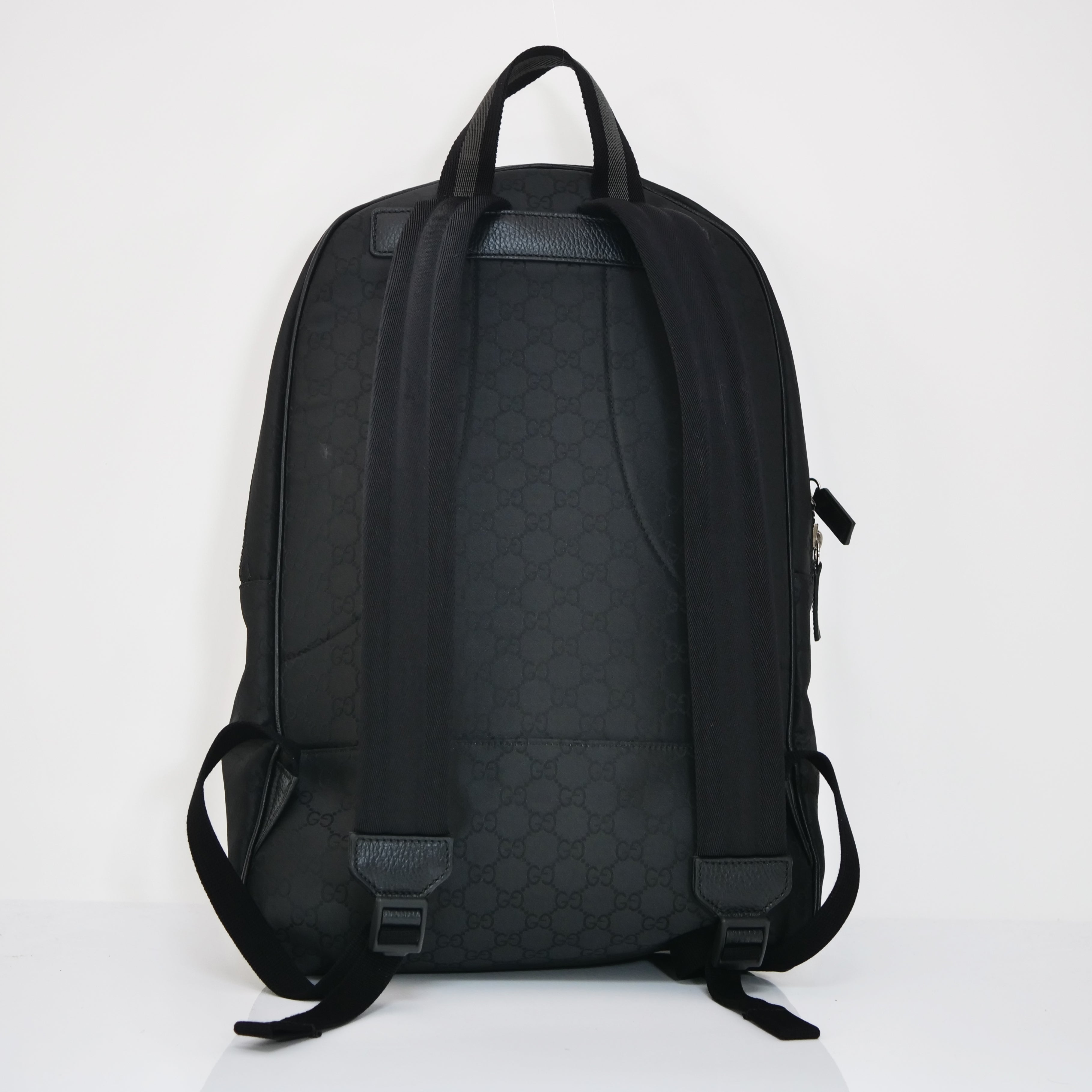 GUCCI GG Pattern Backpack Black 449181