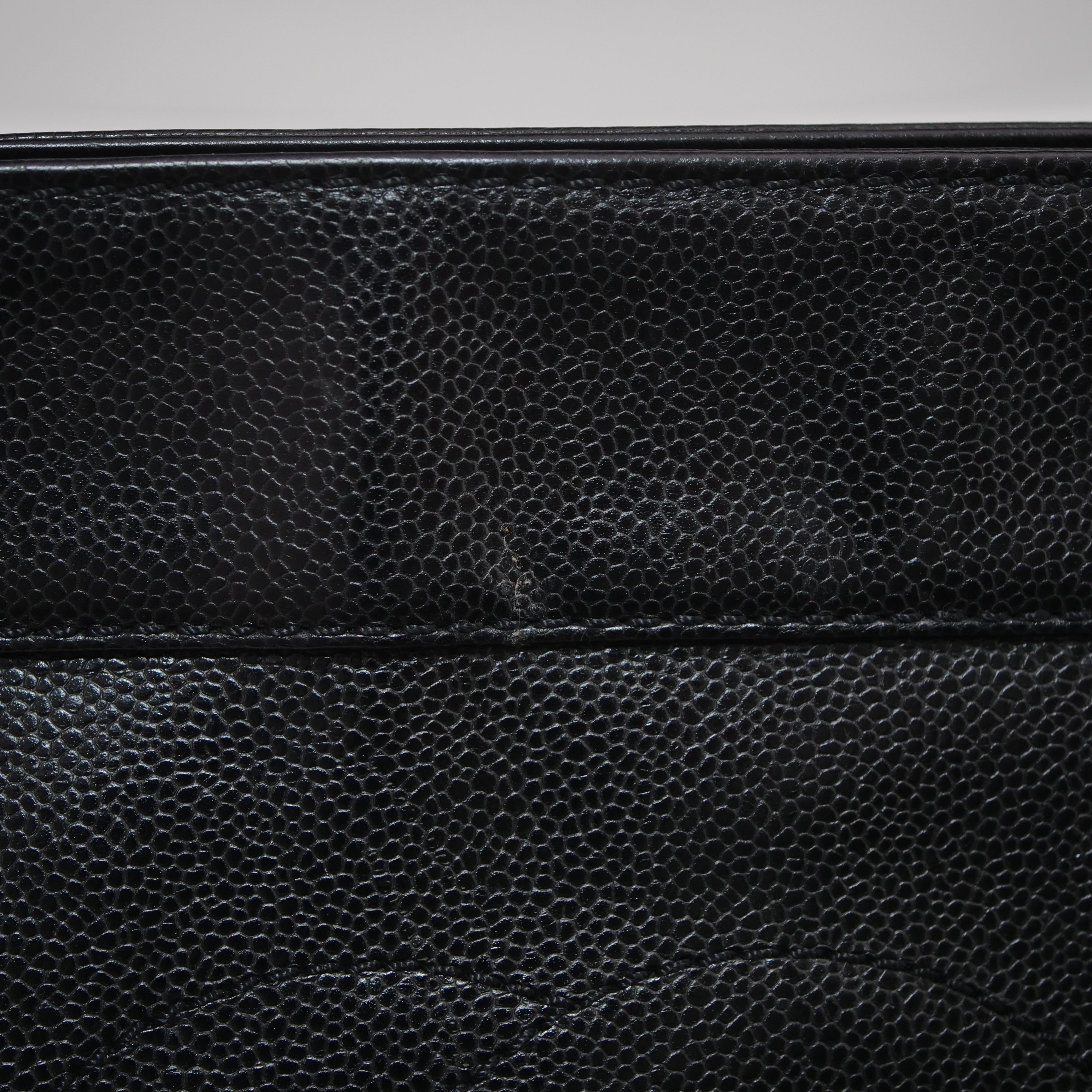 CHANEL Caviar Skin Tote Bag
