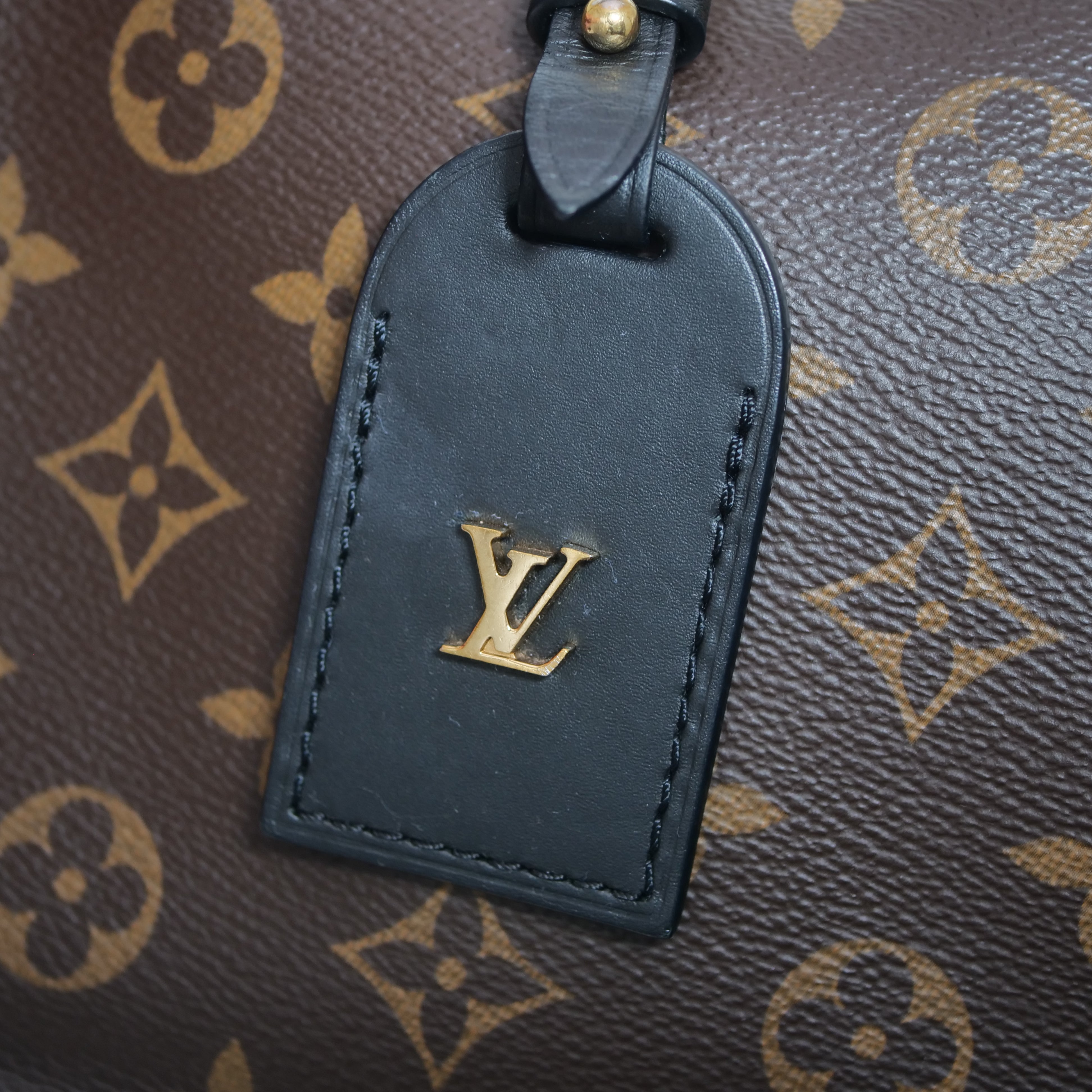 LOUIS VUITTON Petite Malle Souple Monogram Shoulder Bag M45571