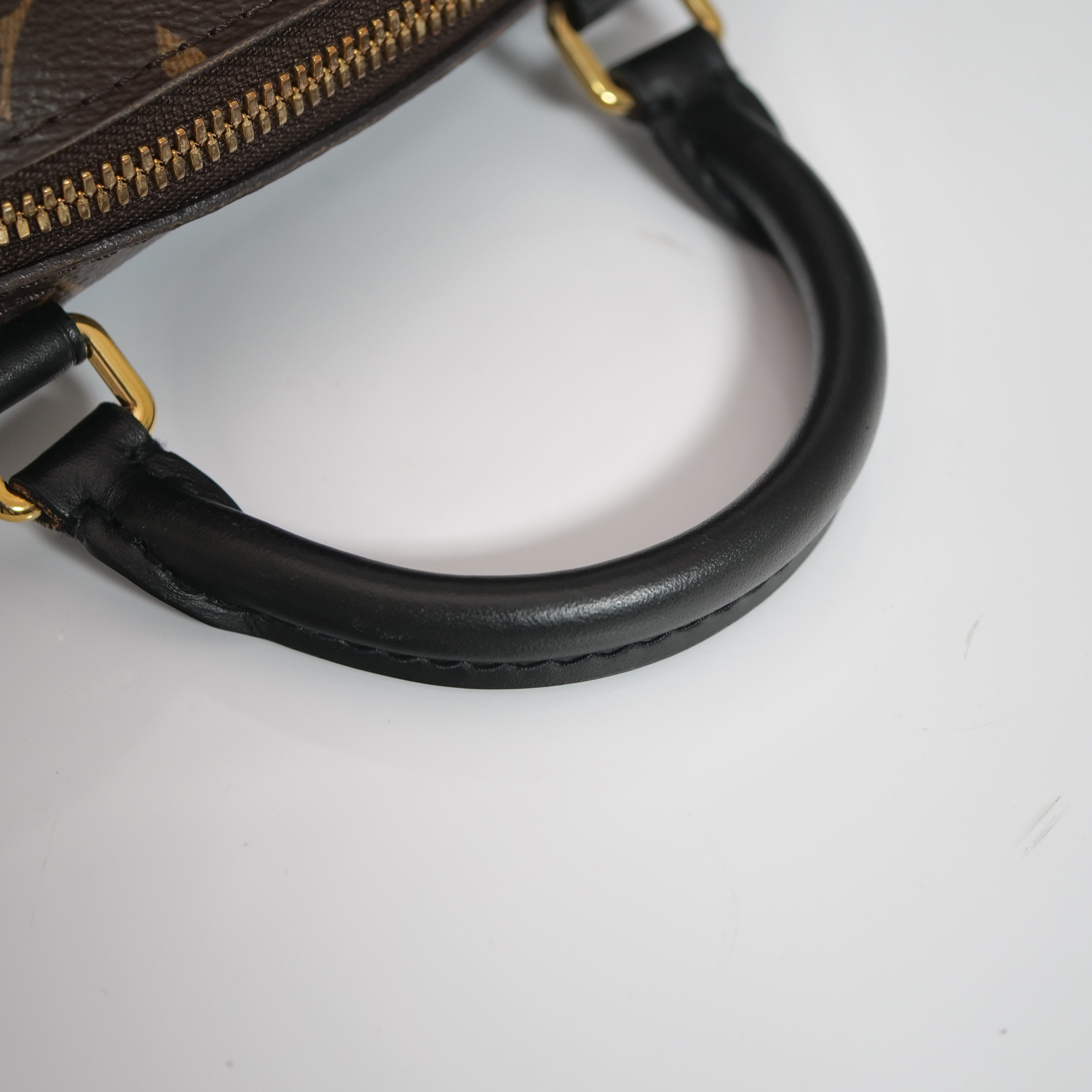 LOUIS VUITTON Petite Malle Souple Monogram Shoulder Bag M45571