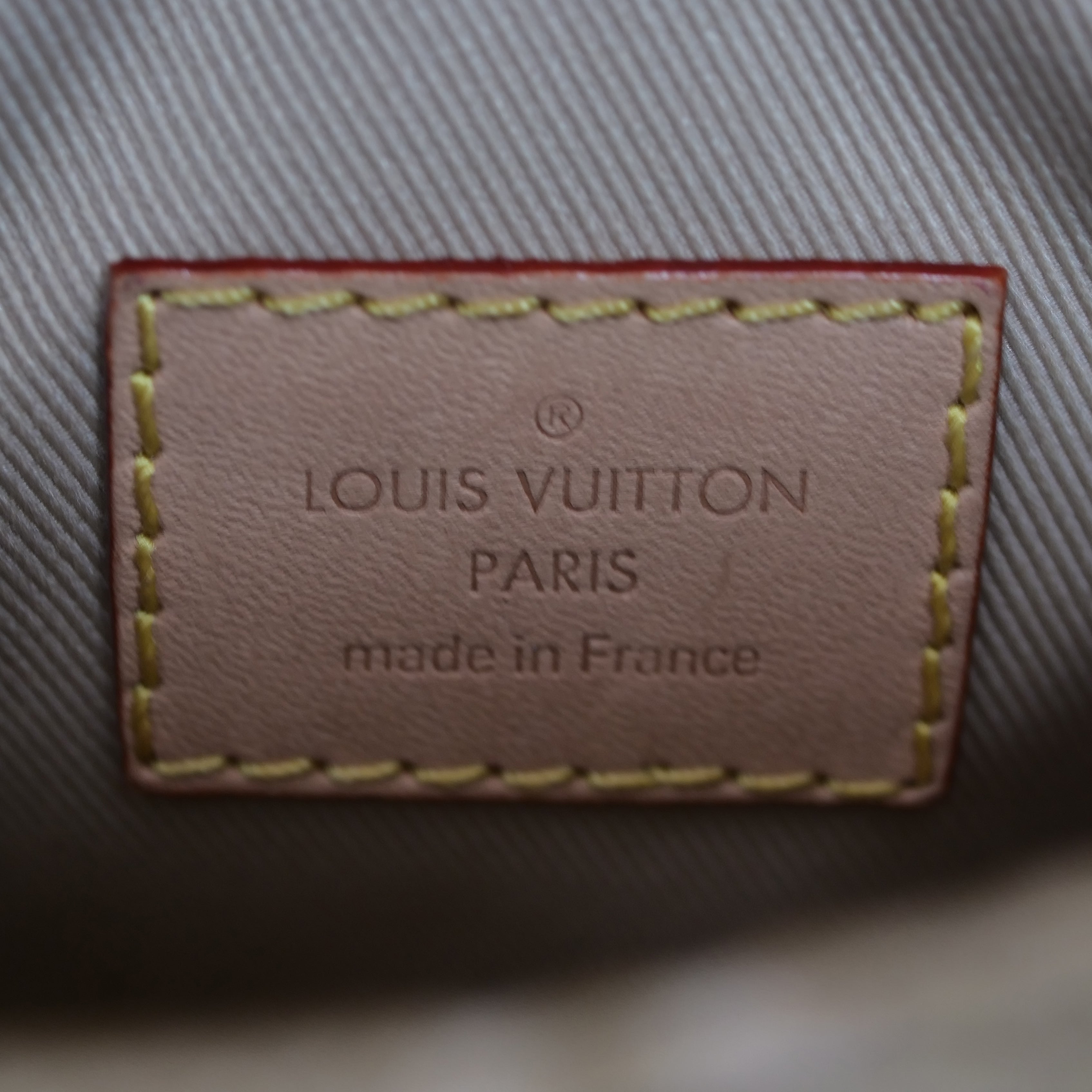 LOUIS VUITTON Monogram Laminated Jacquard Loop Shoulder Bag M22928
