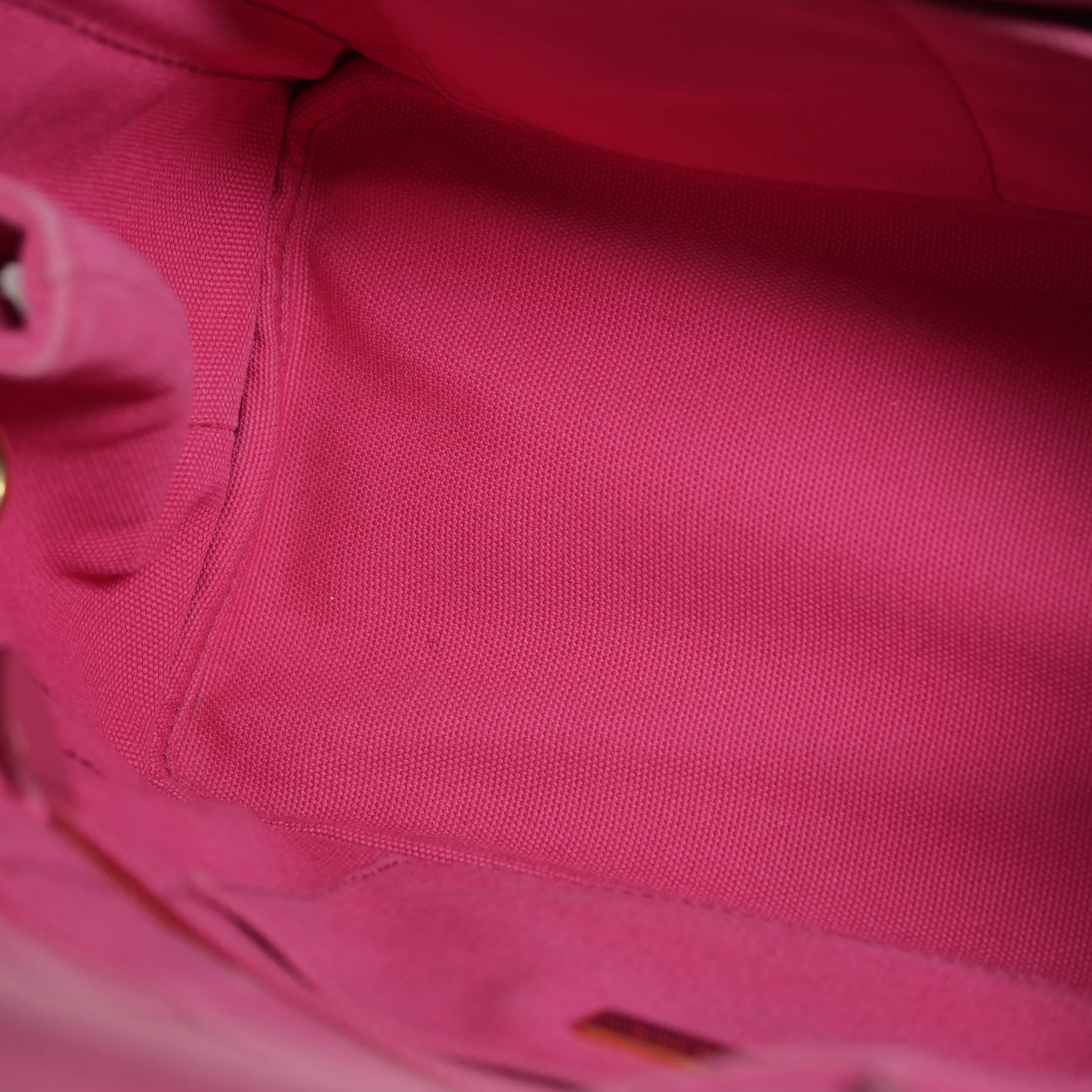 PRADA Canapa Small 2Way Bag Pink B2439G
