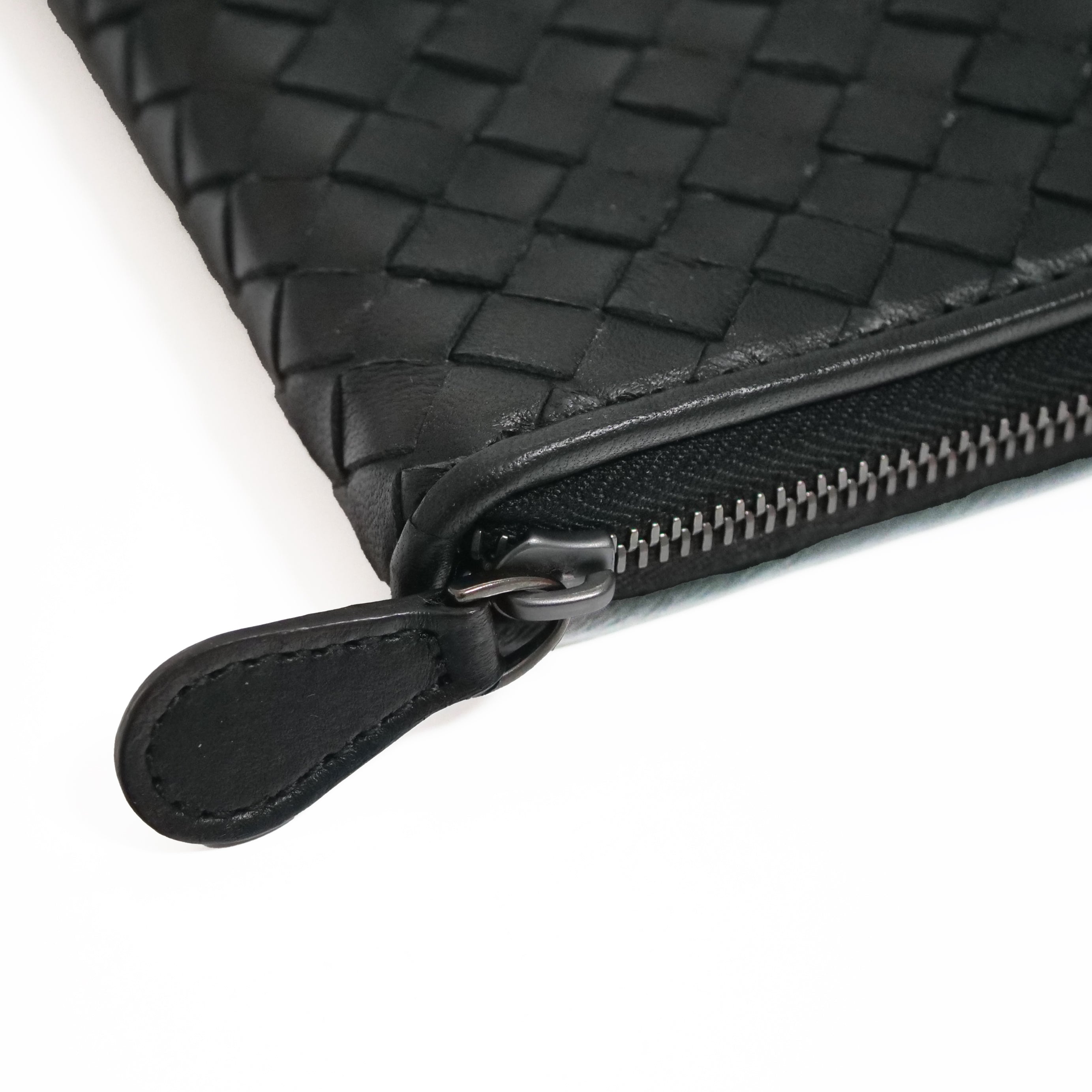 Bottega Veneta Intrecciato Long wallet Black