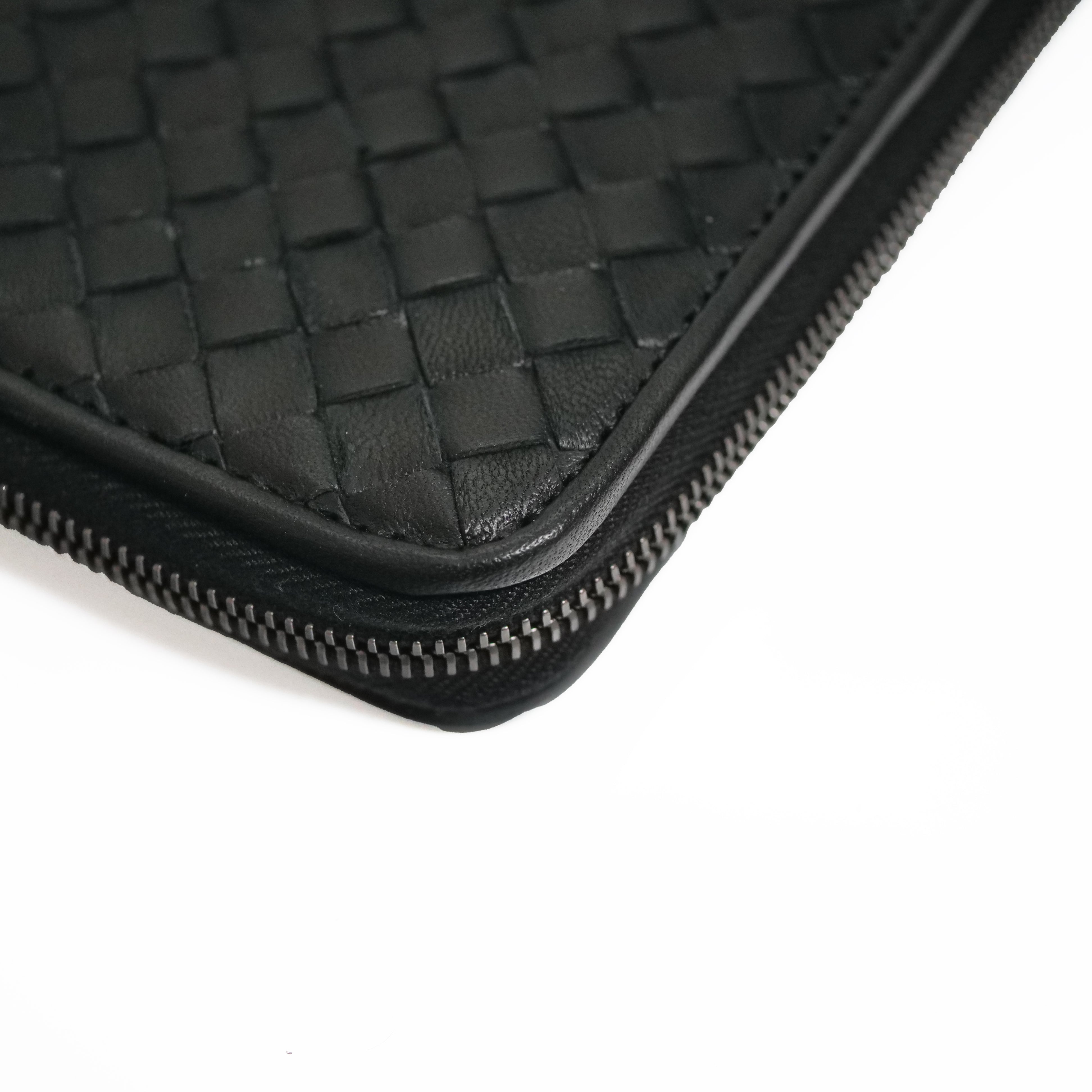 Bottega Veneta Intrecciato Long wallet Black