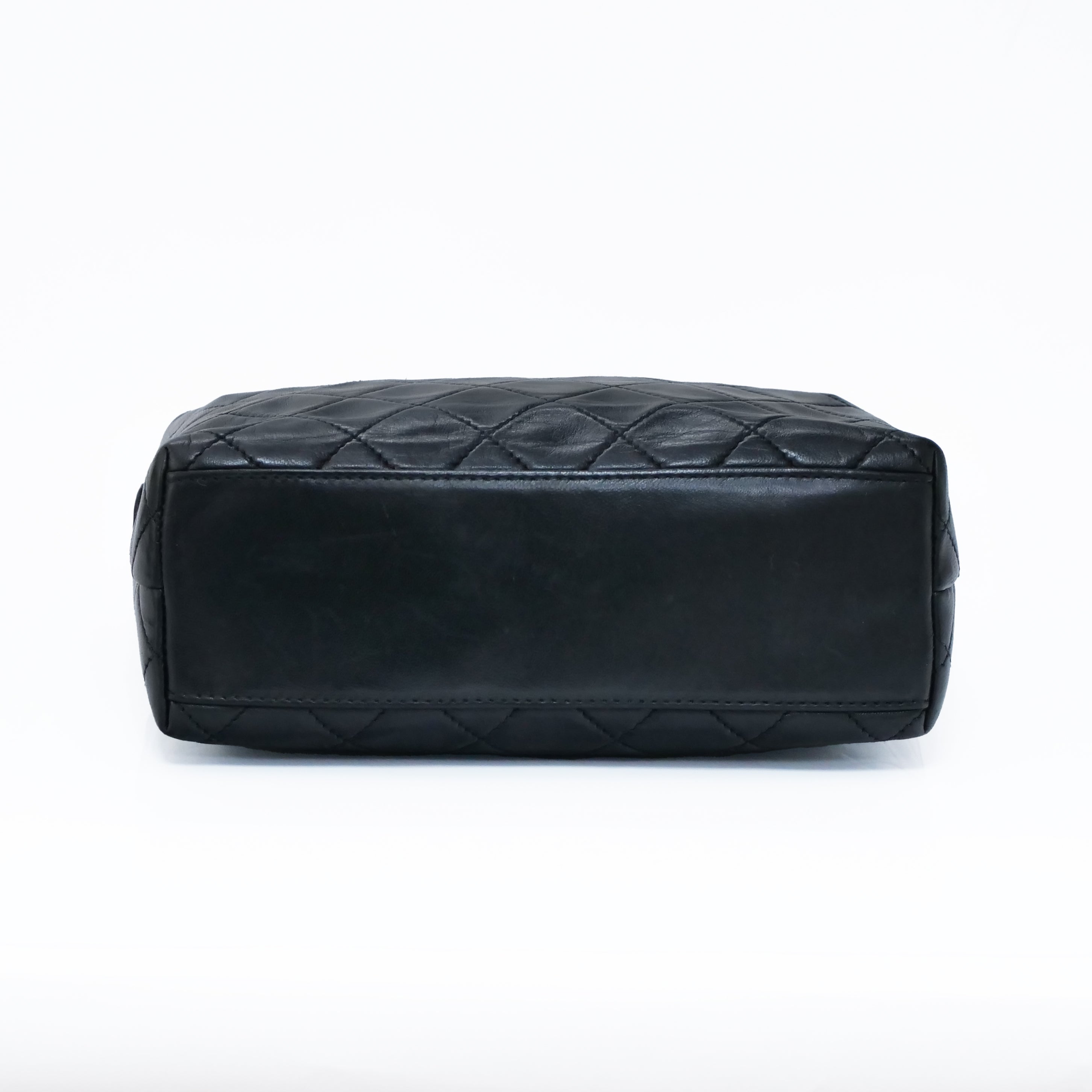 CHANEL Vintage 1990s” Shoulder Bag Leather Black