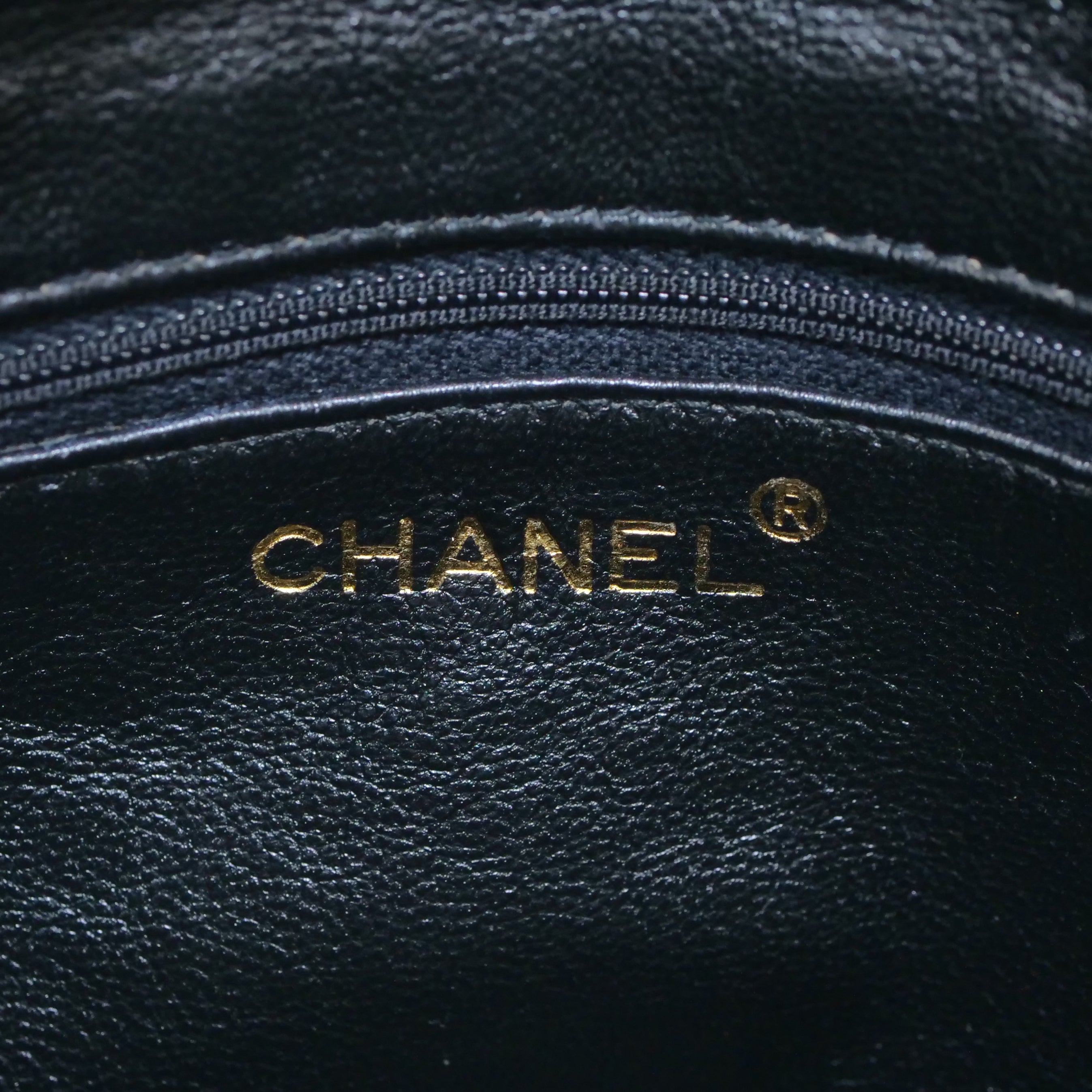 CHANEL Vintage 1990s” Shoulder Bag Leather Black