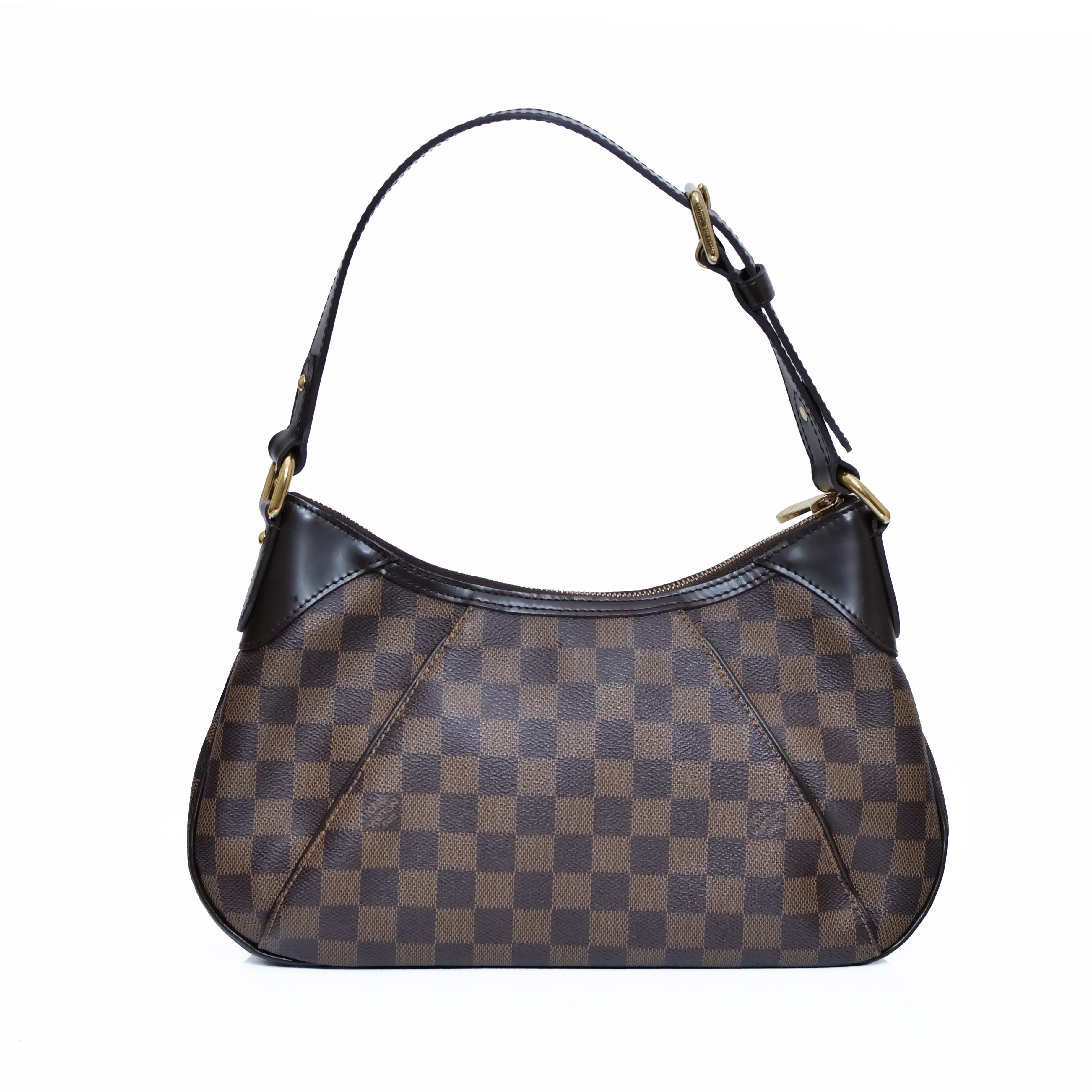 LOUIS VUITTON Damier Ebene Thames PM Shoulder Bag