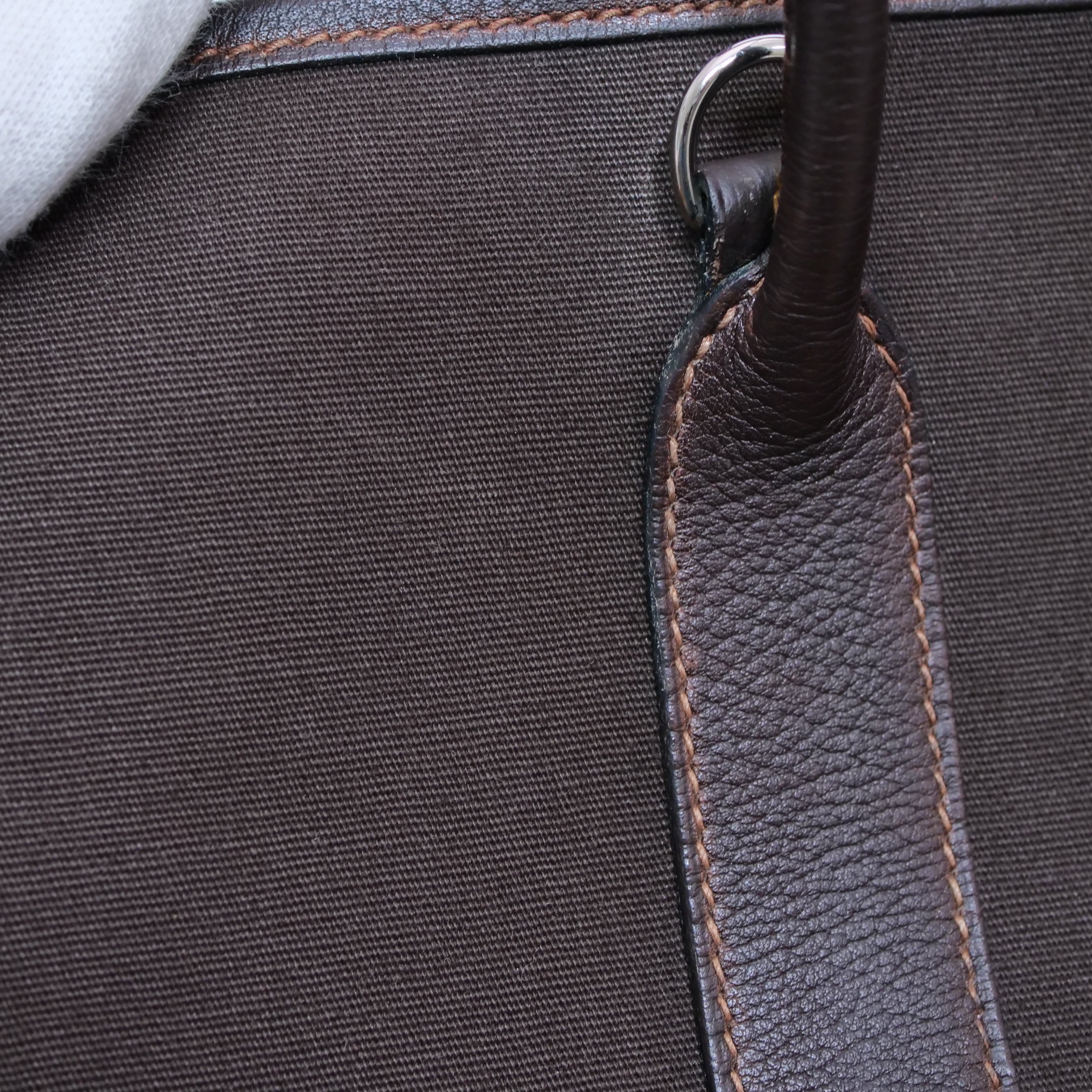 HERMÈS Garden Party TPM Tote Bag with Shoulder Strap H Stamp