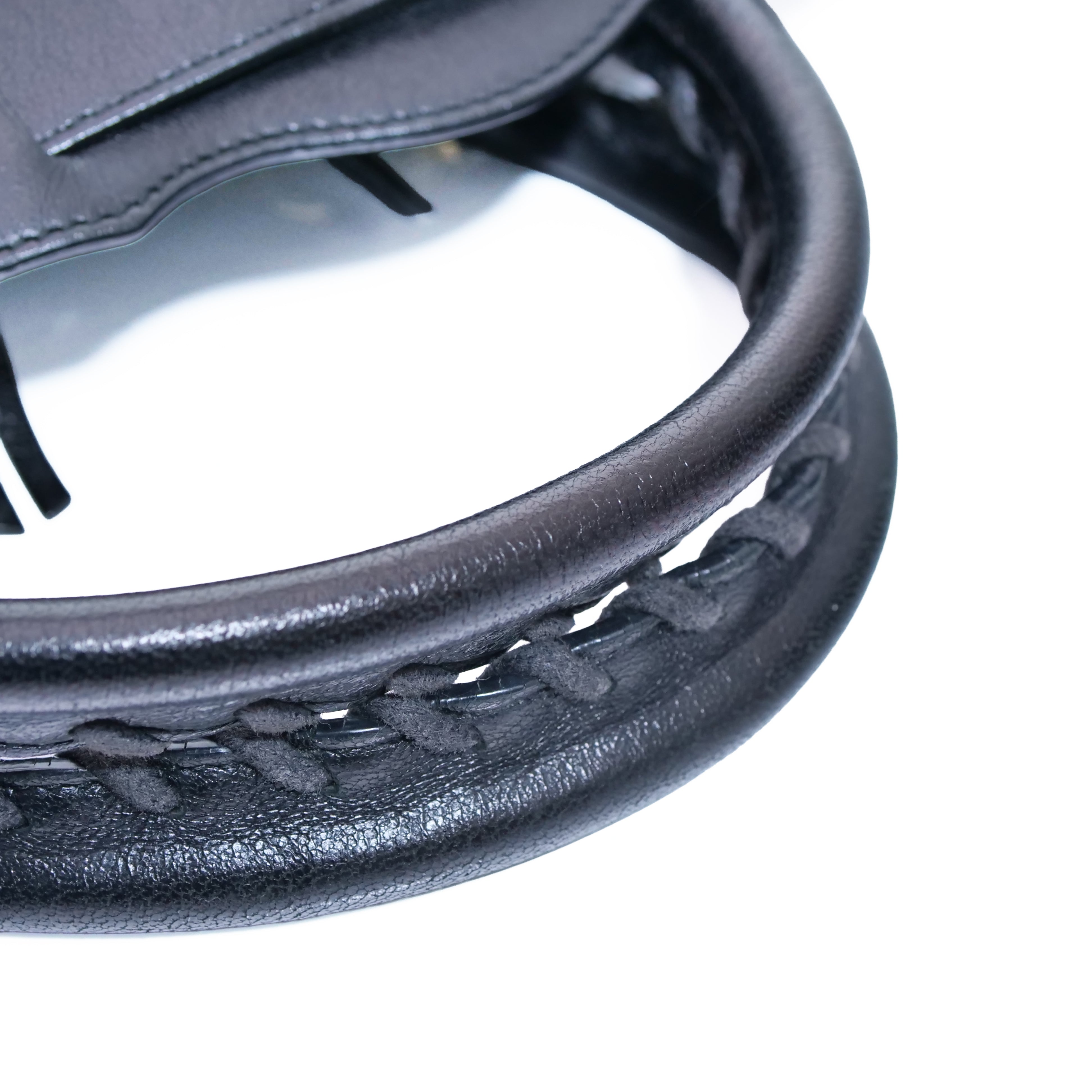 BALENCIAGA Classic City Metallic Edge Hand Bag Leather 390154 Black