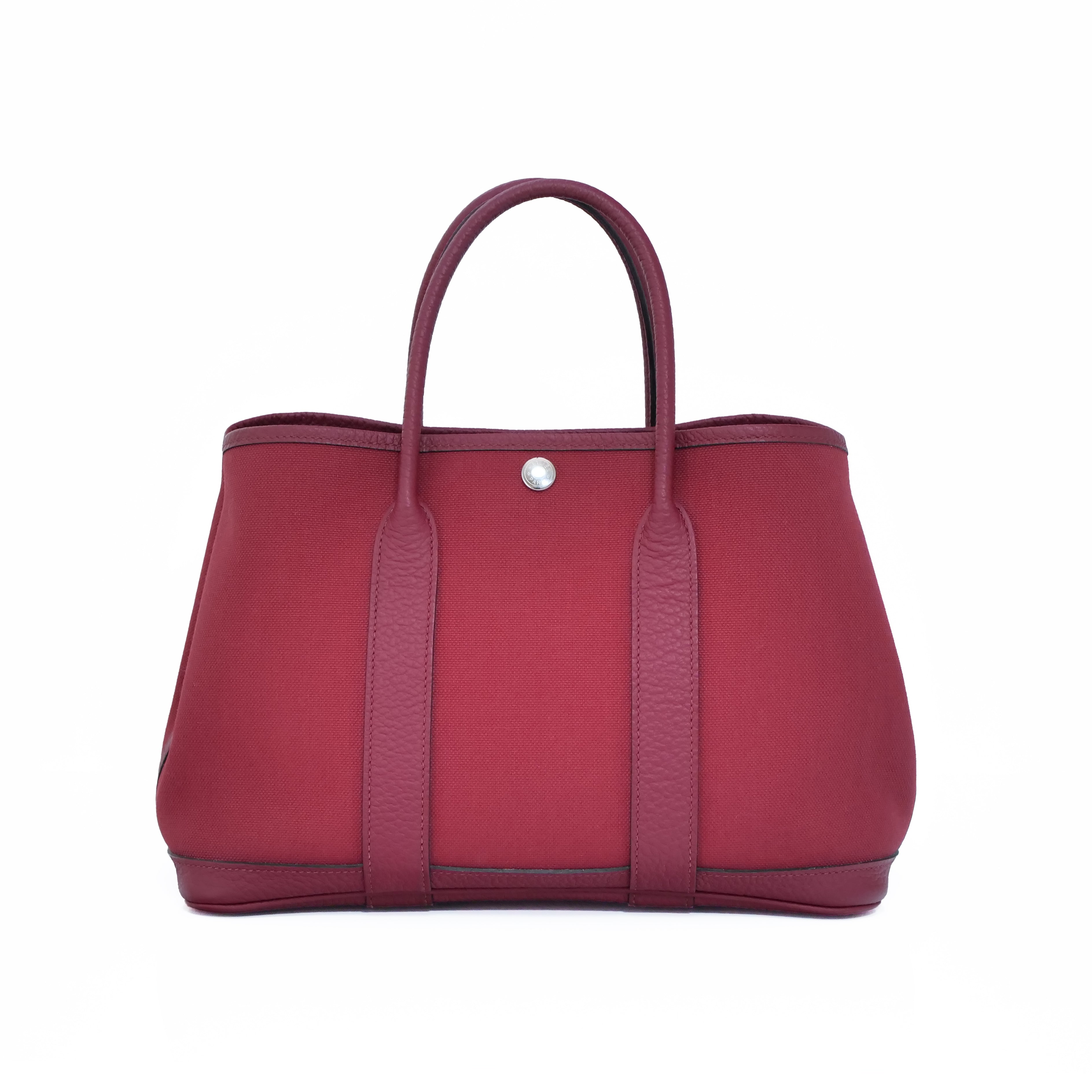 HERMÈS Garden Party TPM Tote Bag C Stamp