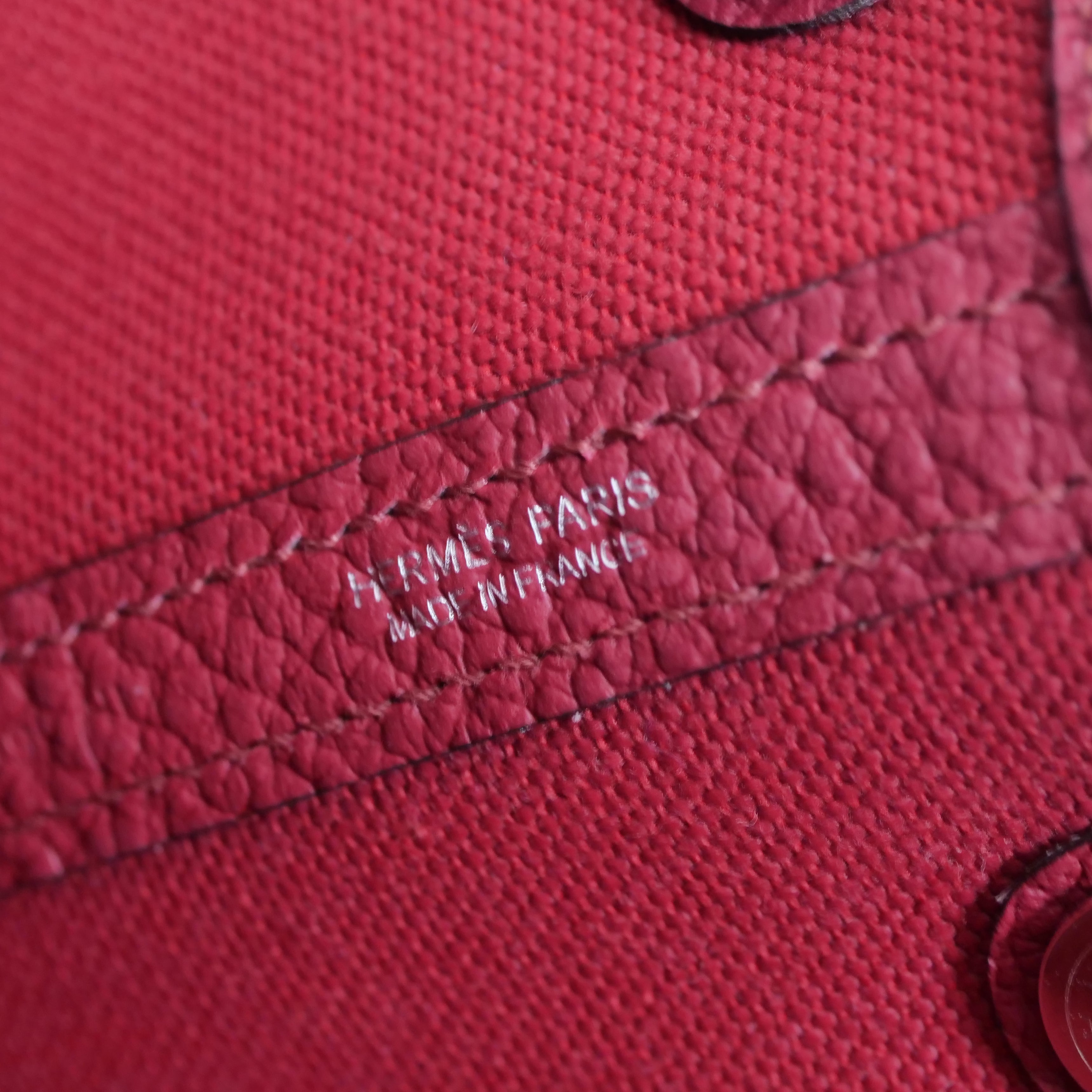 HERMÈS Garden Party TPM Tote Bag C Stamp