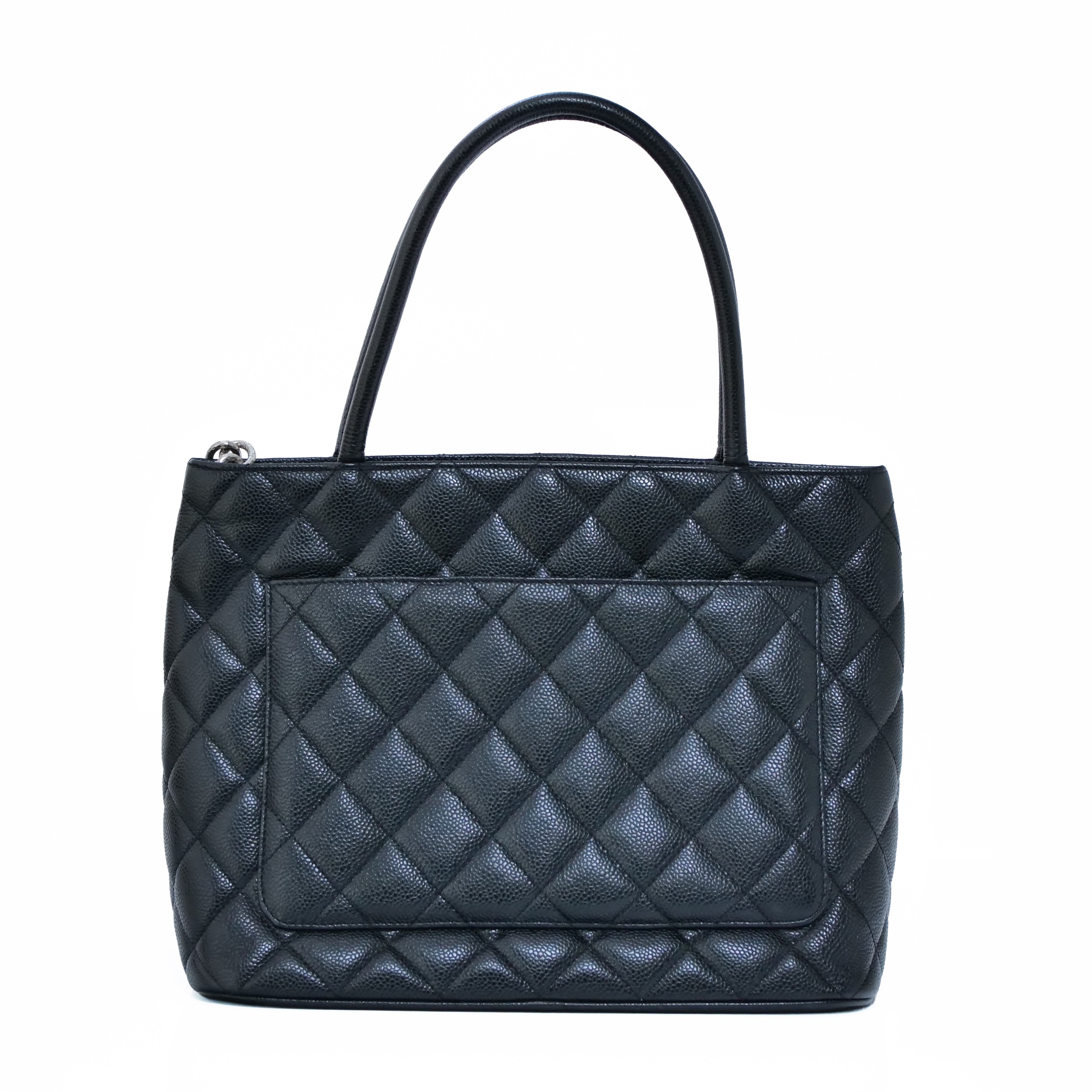CHANEL Caviar Leather Reissue Tote Bag