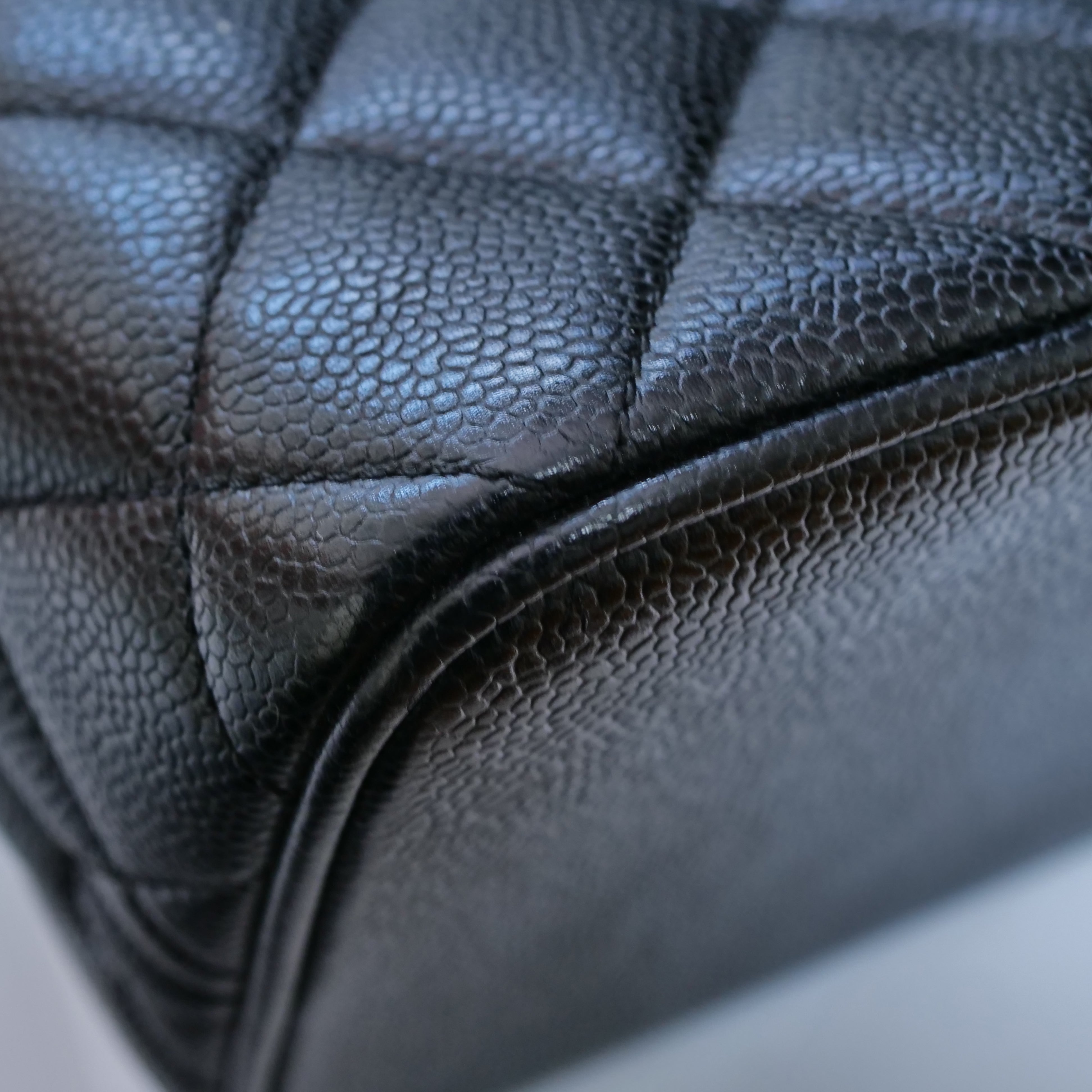 CHANEL Caviar Leather Reissue Tote Bag